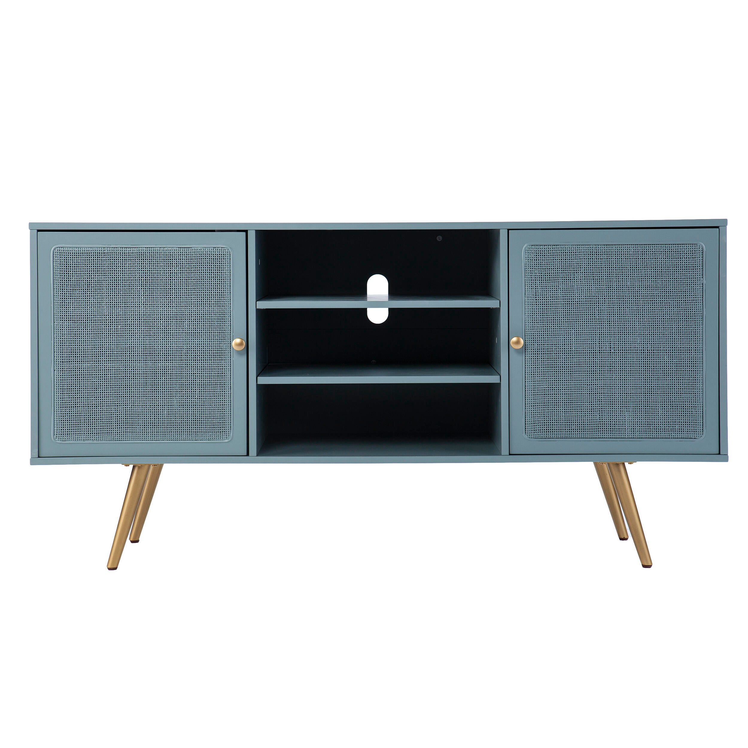Southern Enterprises Belferd Media Console with Storage, , large