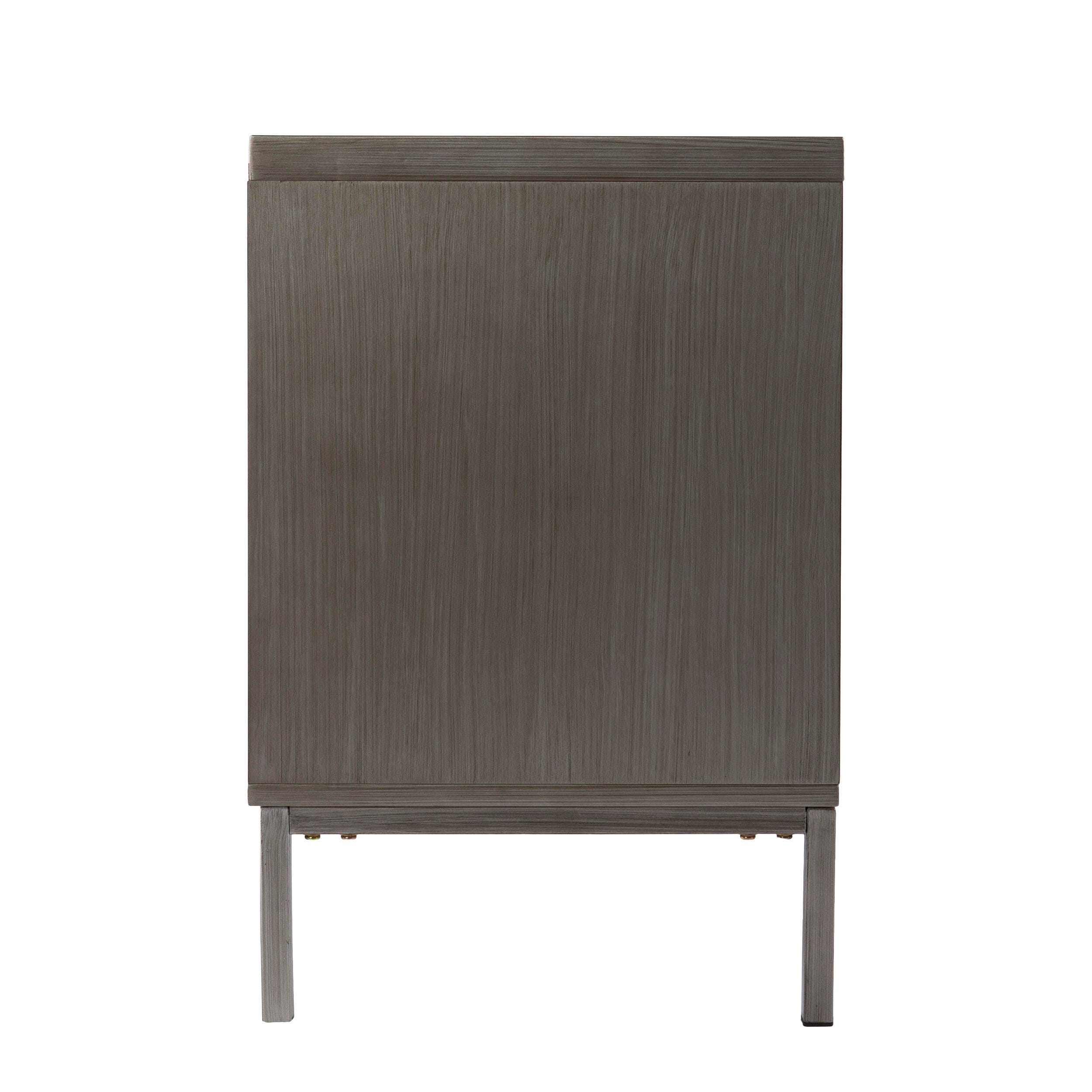 Southern Enterprises Bariella Storage Media Stand, , large