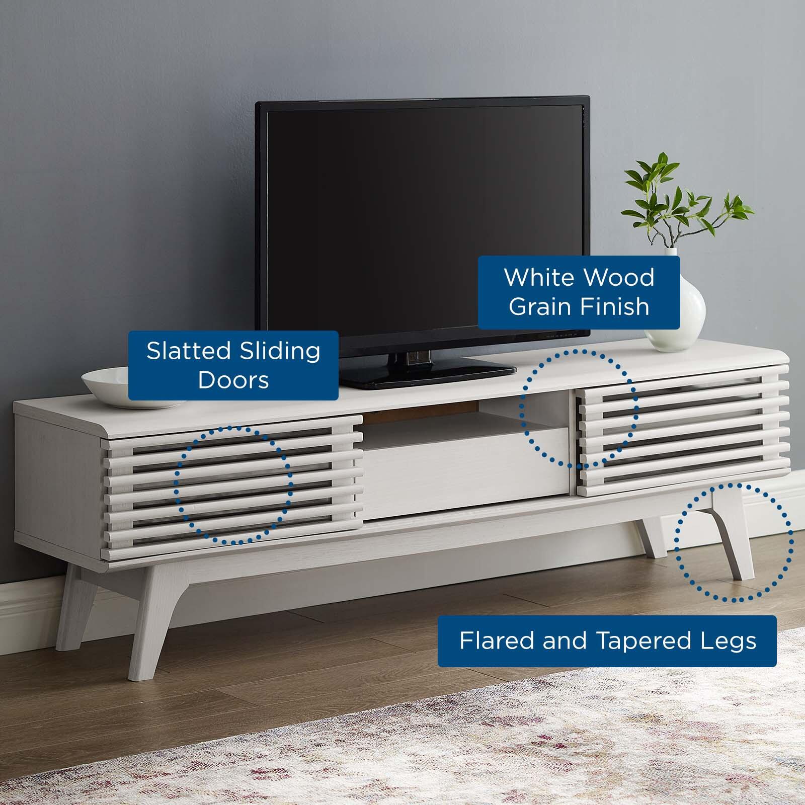 Modway Render 59" 1-Drawer TV Stand, , large