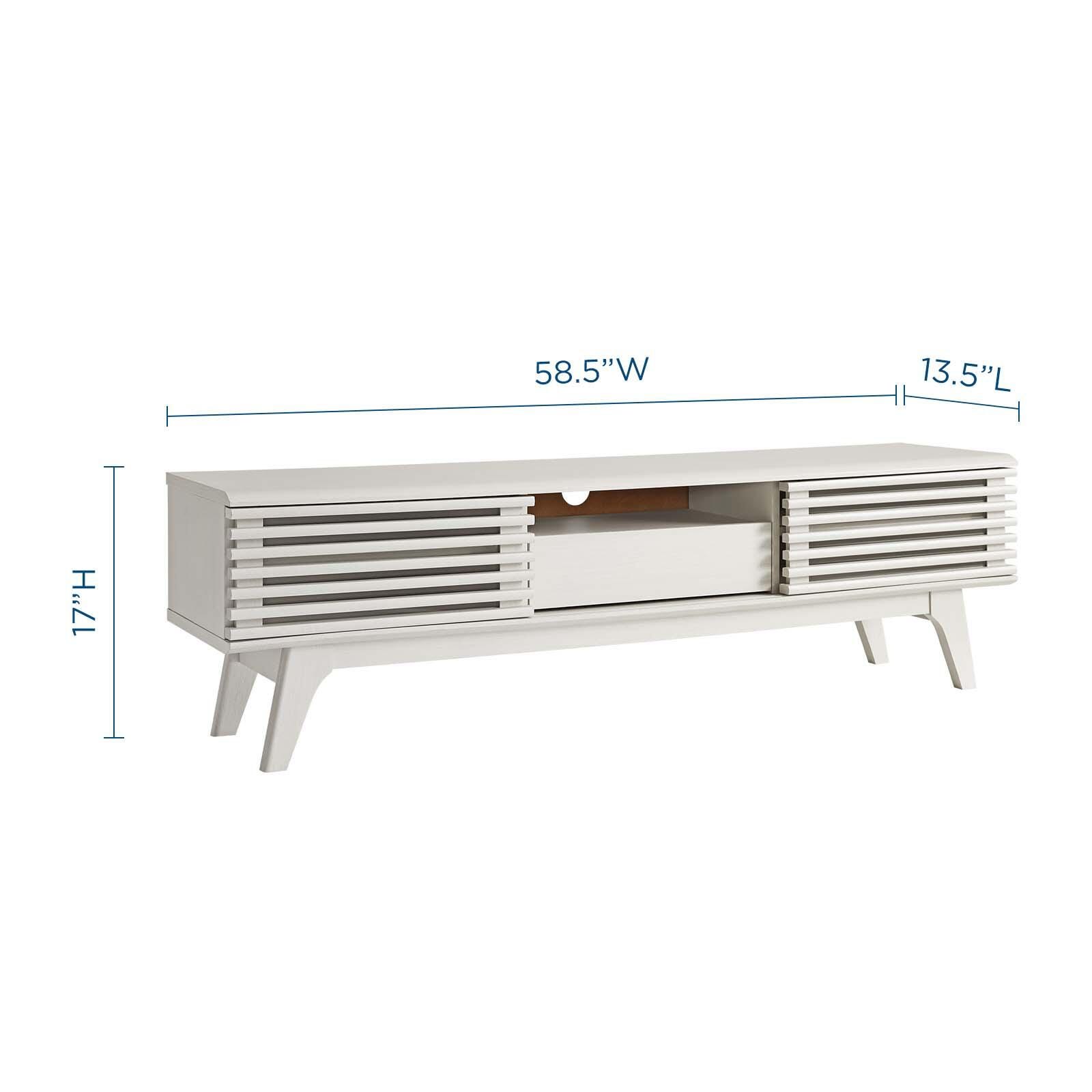 Modway Render 59" 1-Drawer TV Stand, , large