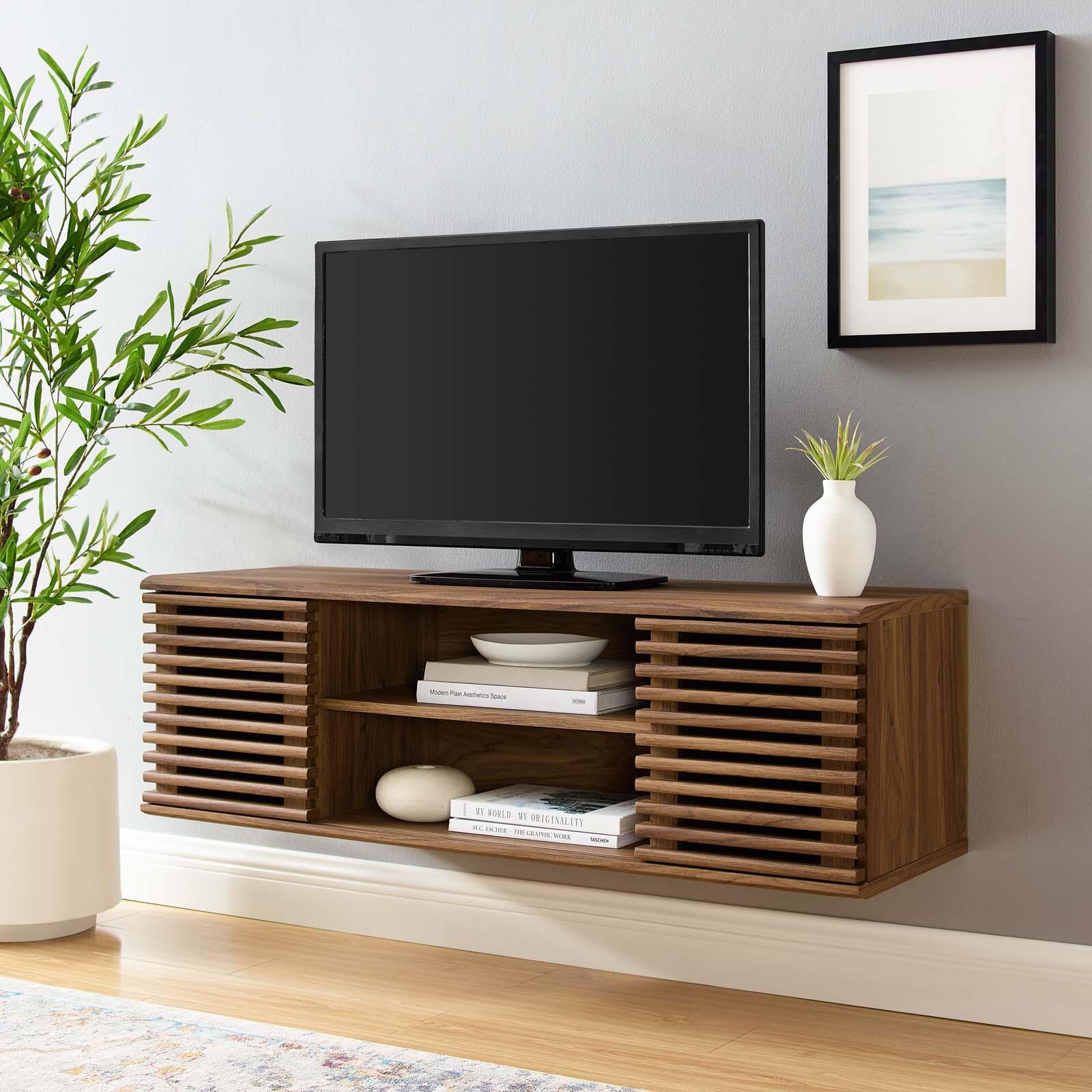 Modway Render Wall-Mount TV Stand for TVs up to 50", , rollover