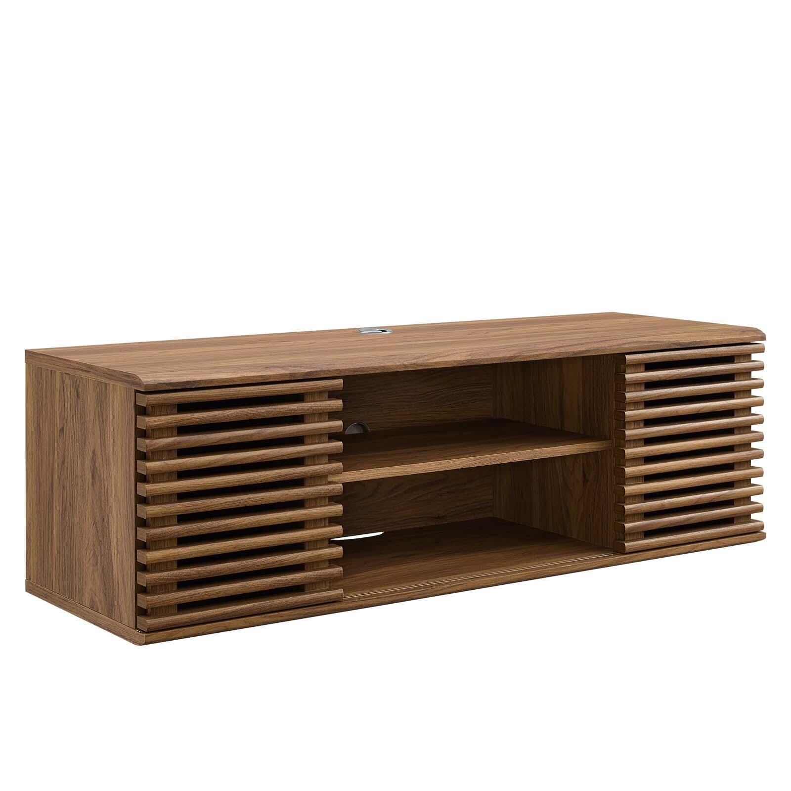 Modway Render Wall-Mount TV Stand for TVs up to 50", , large