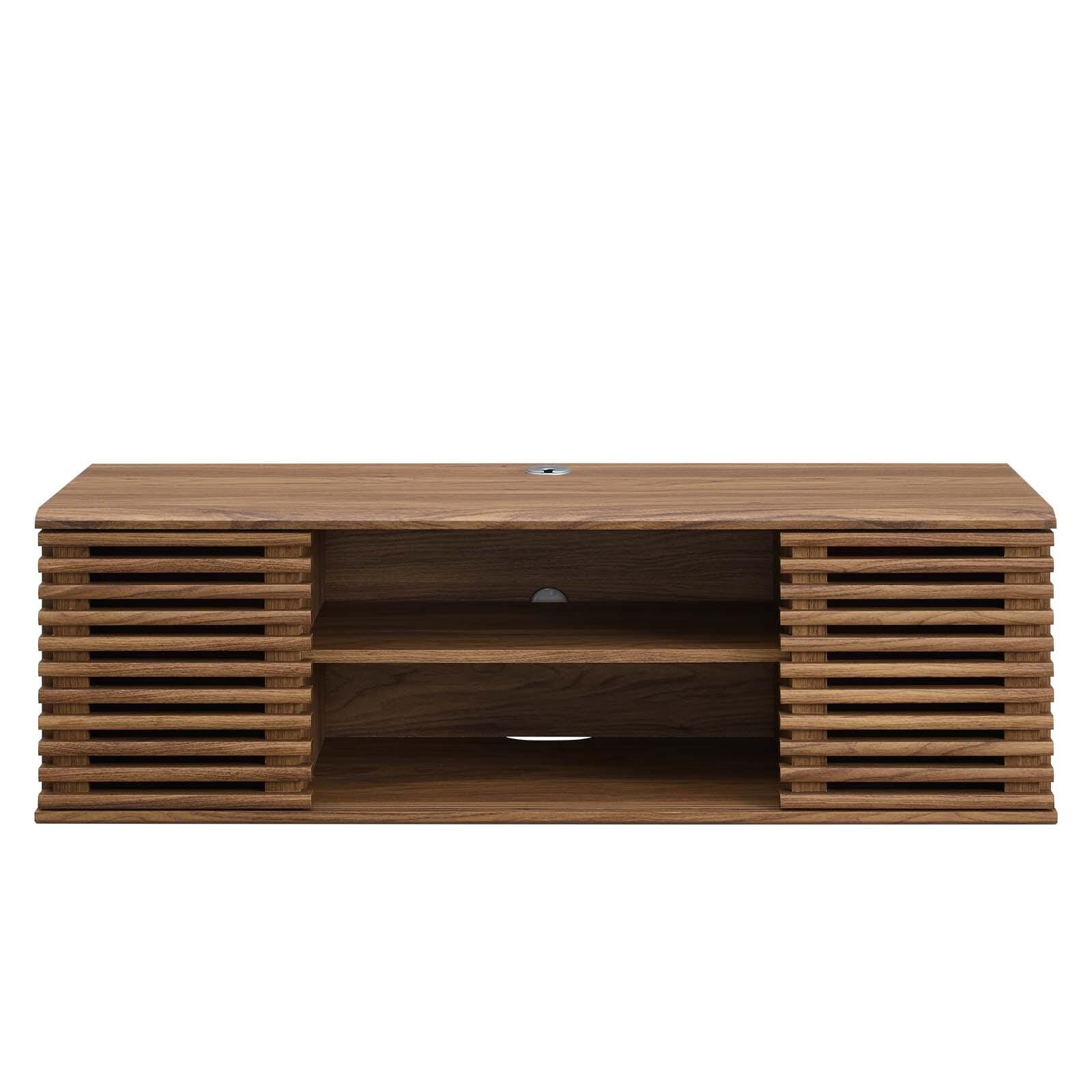 Modway Render Wall-Mount TV Stand for TVs up to 50", , large