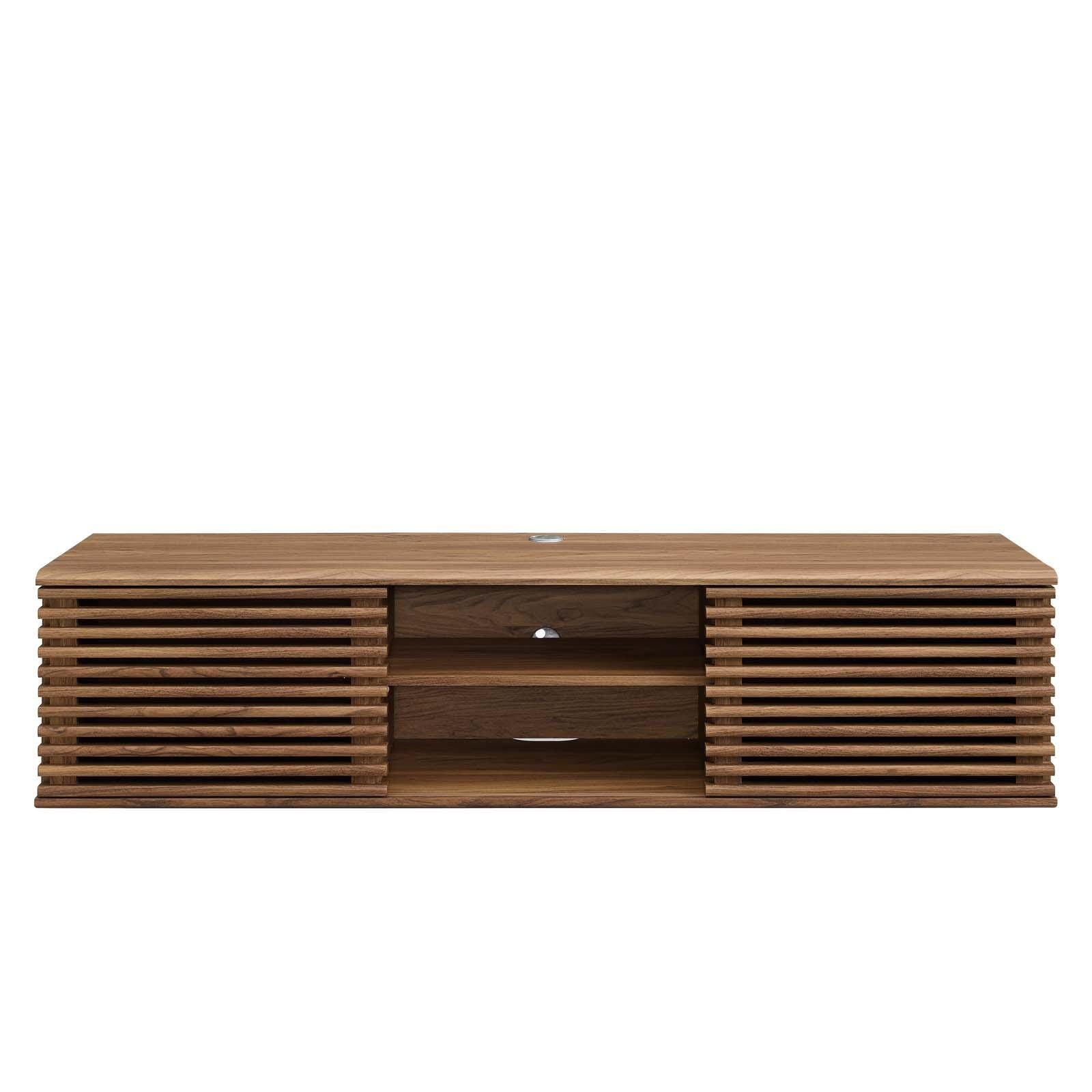 Modway Render Wall-Mount TV Stand for TVs up to 65", , large