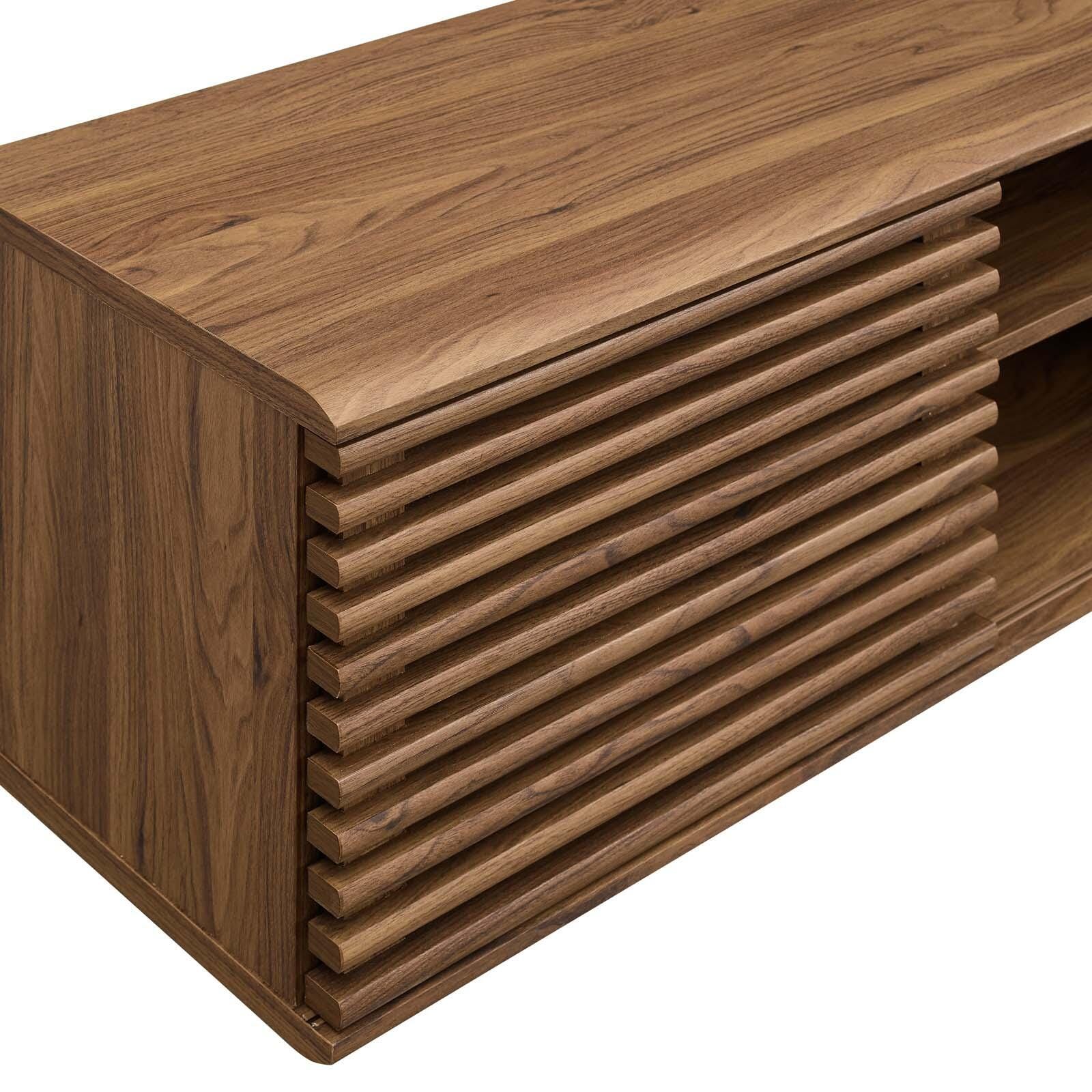 Modway Render Wall-Mount TV Stand for TVs up to 65", , large