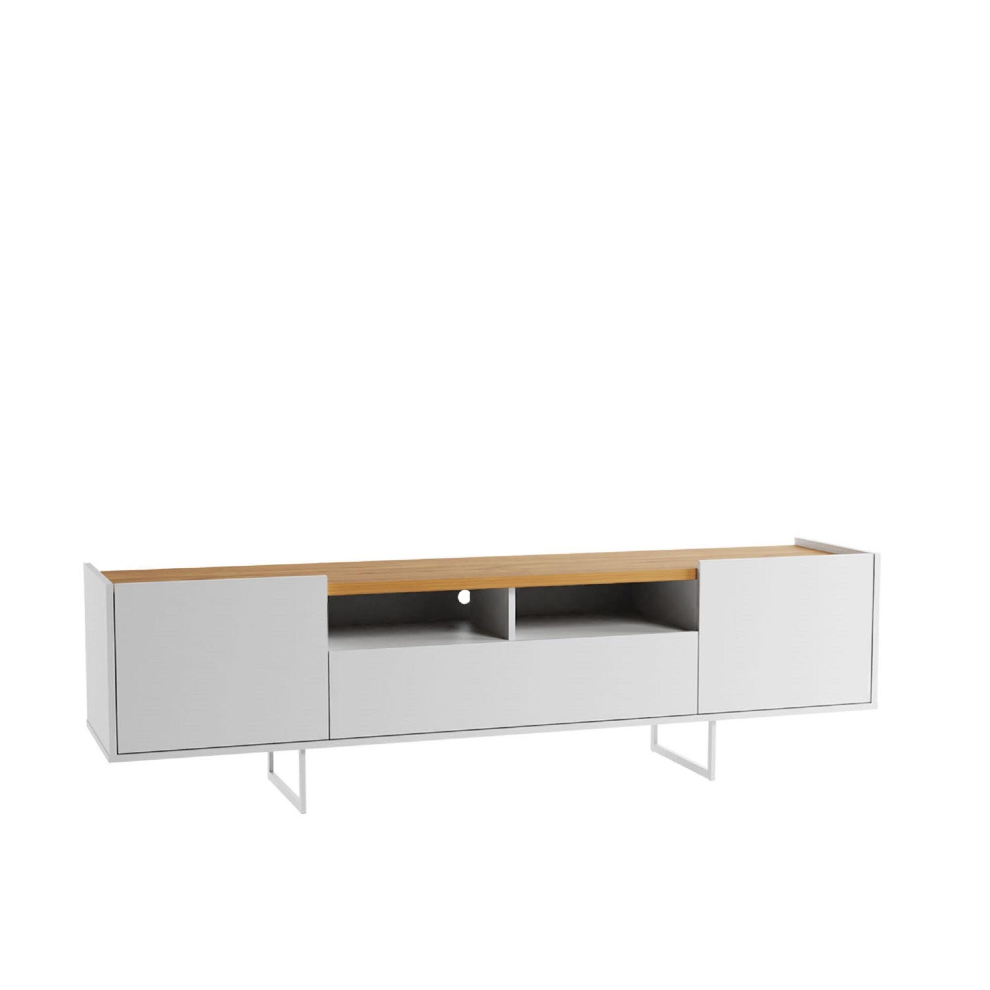 Manhattan Comfort Winston 70.86" TV Stand with 6 Shelves, , large