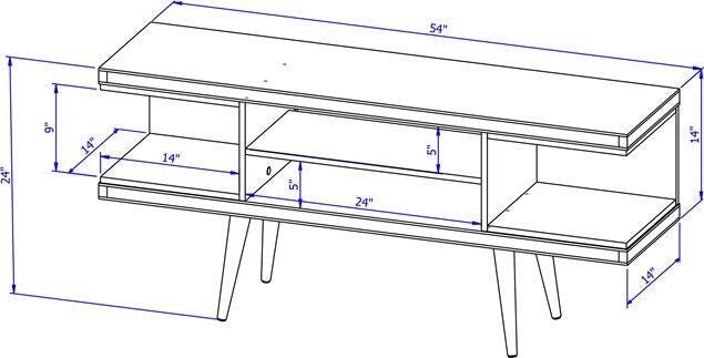 Manhattan Comfort Utopia 53" TV Stand, , large