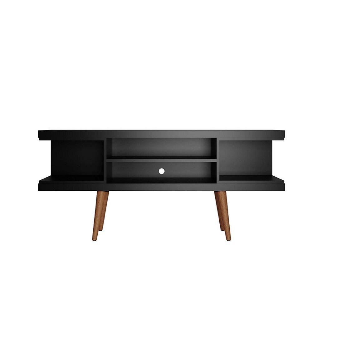 Manhattan Comfort Utopia 53" TV Stand, Black, large