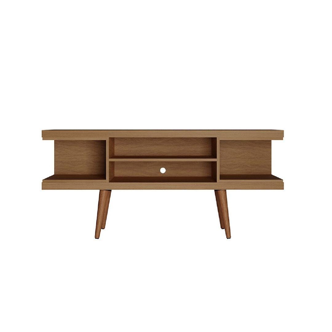 Manhattan Comfort Utopia 53" TV Stand, Maple Cream, large
