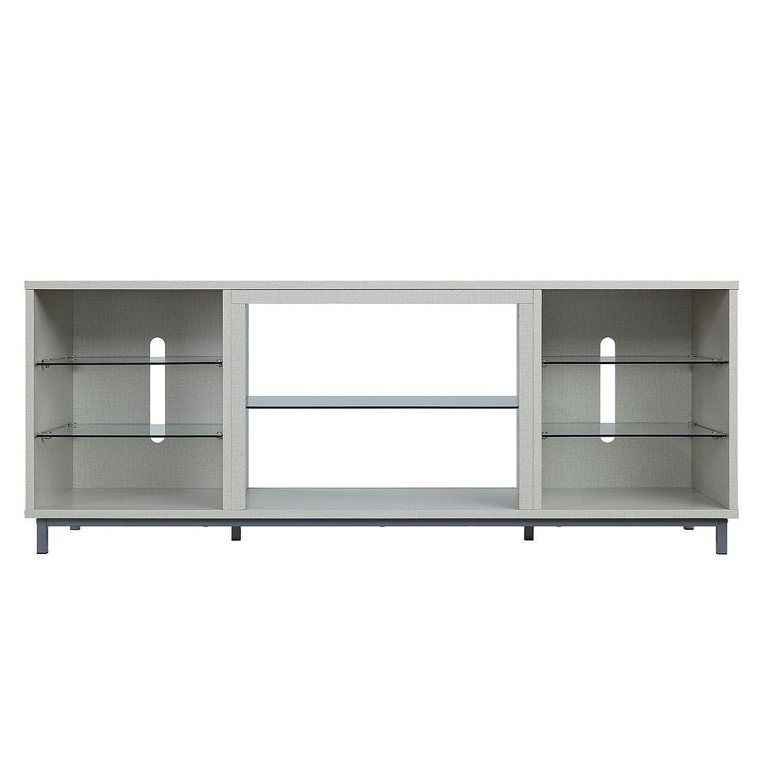 Manhattan Comfort Brighton 60" TV Stand, Beige, large