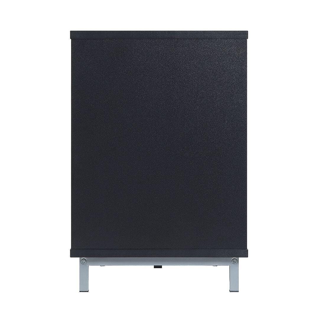 Manhattan Comfort Brighton 60" TV Stand, Onyx, large