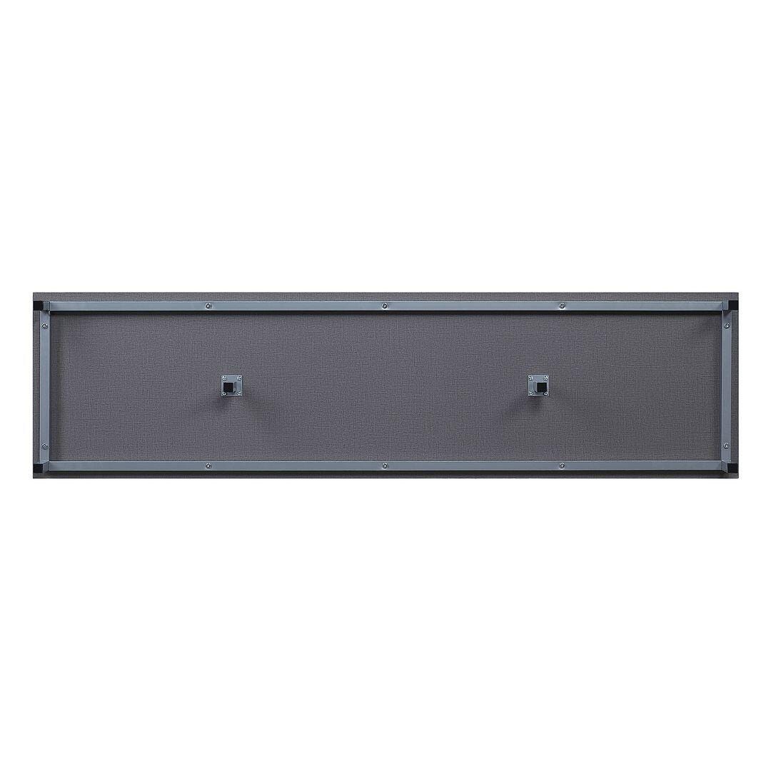 Manhattan Comfort Brighton 60" TV Stand, Gray, large