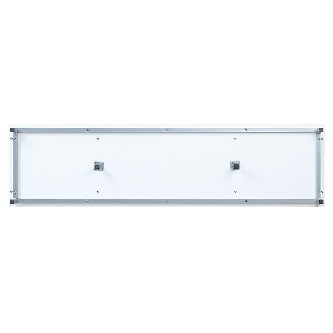 Manhattan Comfort Brighton 60" TV Stand, White, large
