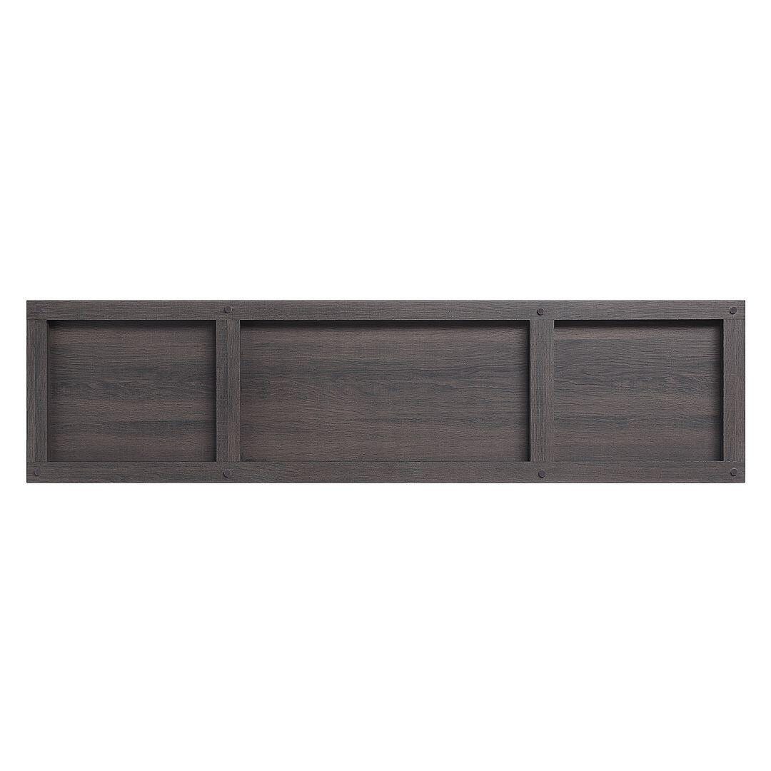 Manhattan Comfort Franklin 60" TV Stand, Brown, large