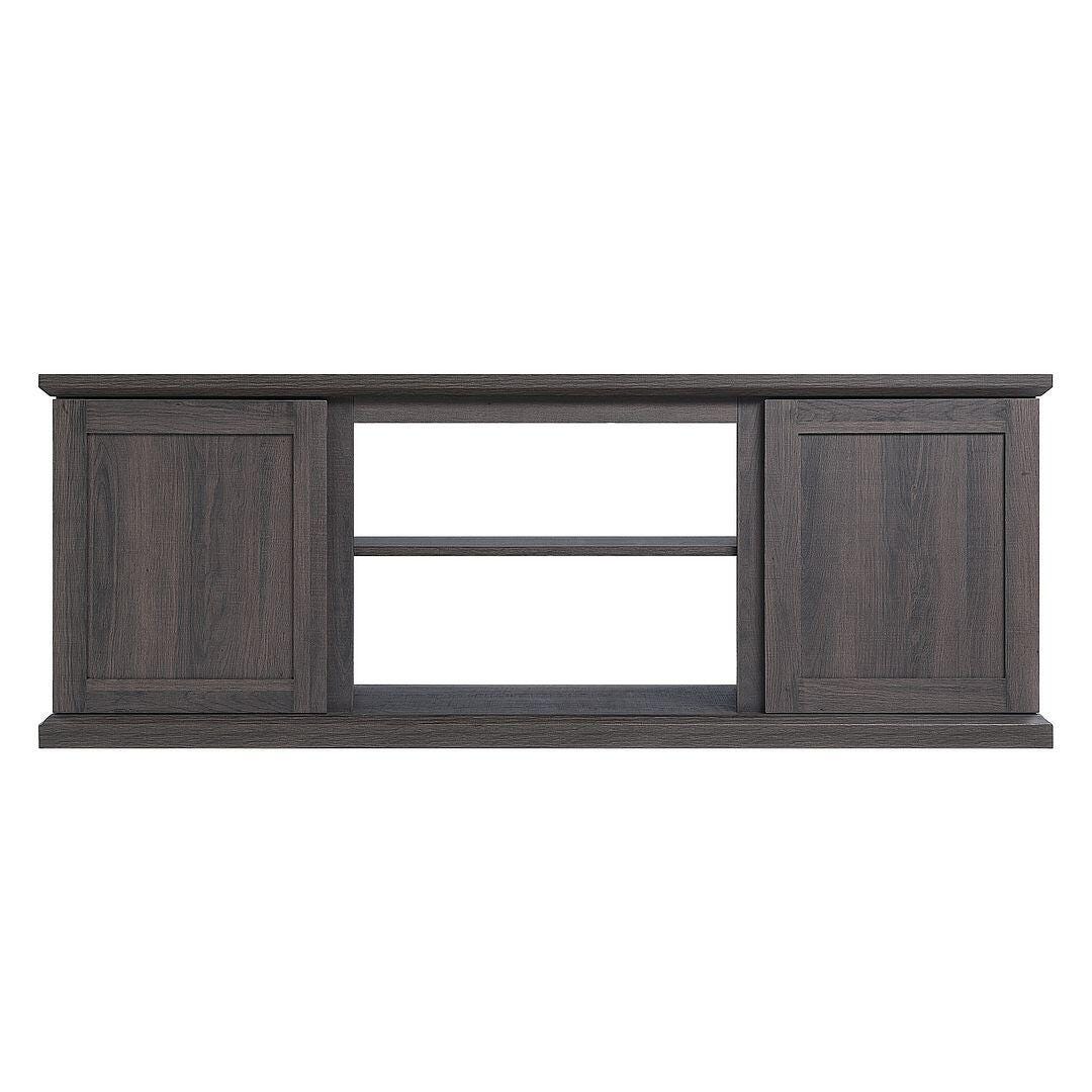 Manhattan Comfort Franklin 60" TV Stand, Brown, large