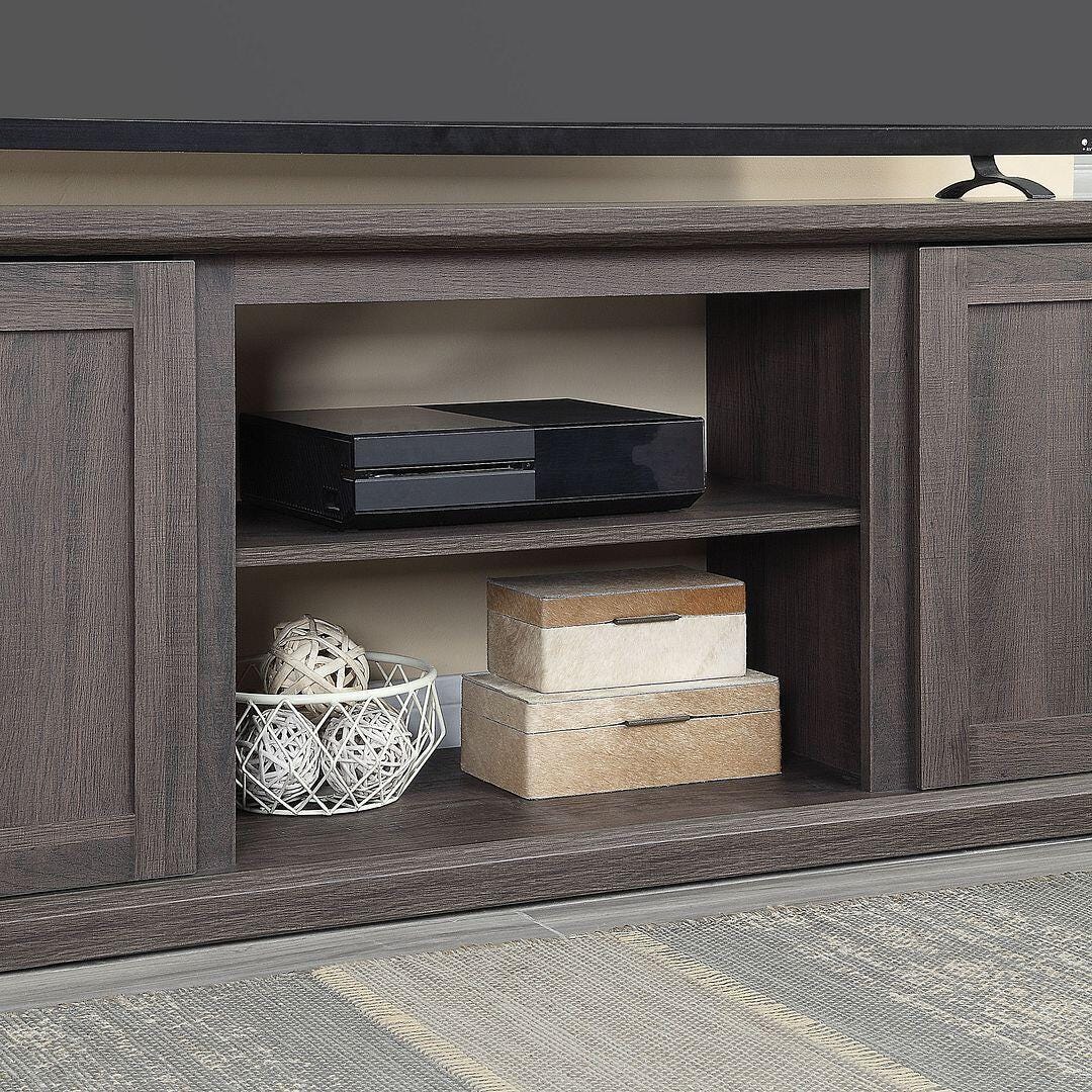 Manhattan Comfort Franklin 60" TV Stand, Brown, large
