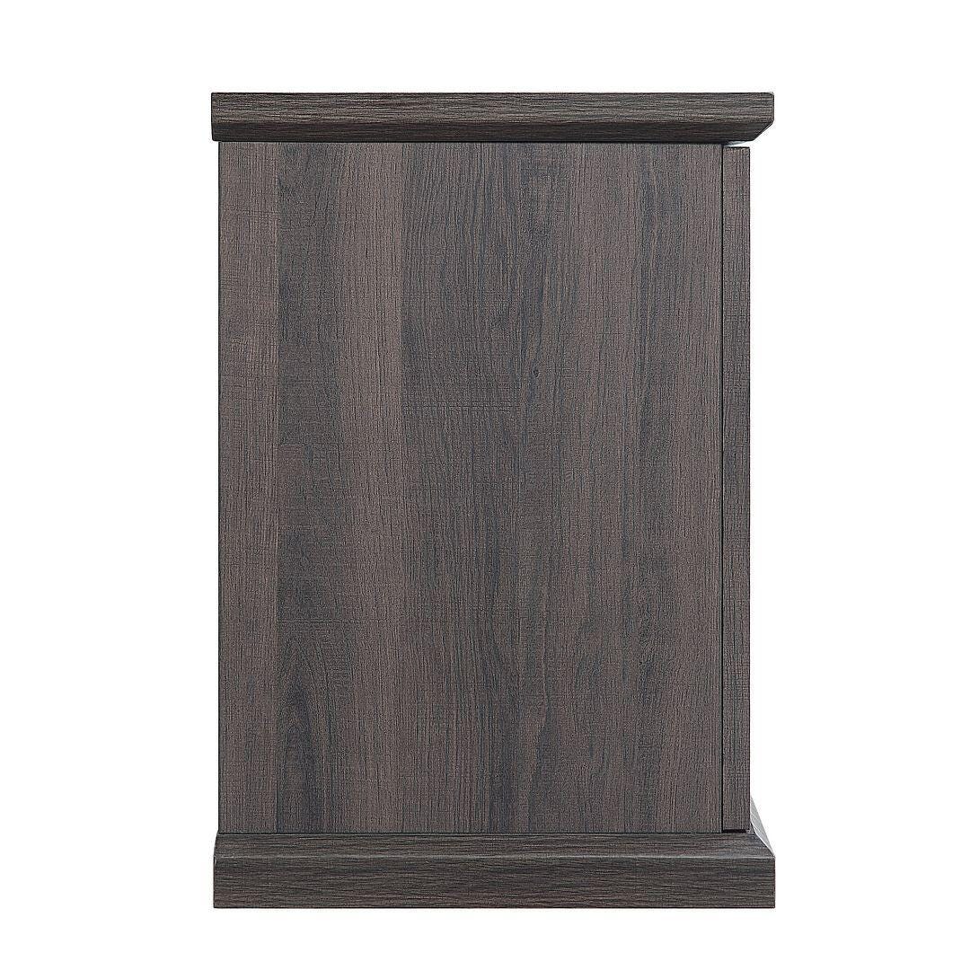 Manhattan Comfort Franklin 60" TV Stand, Brown, large