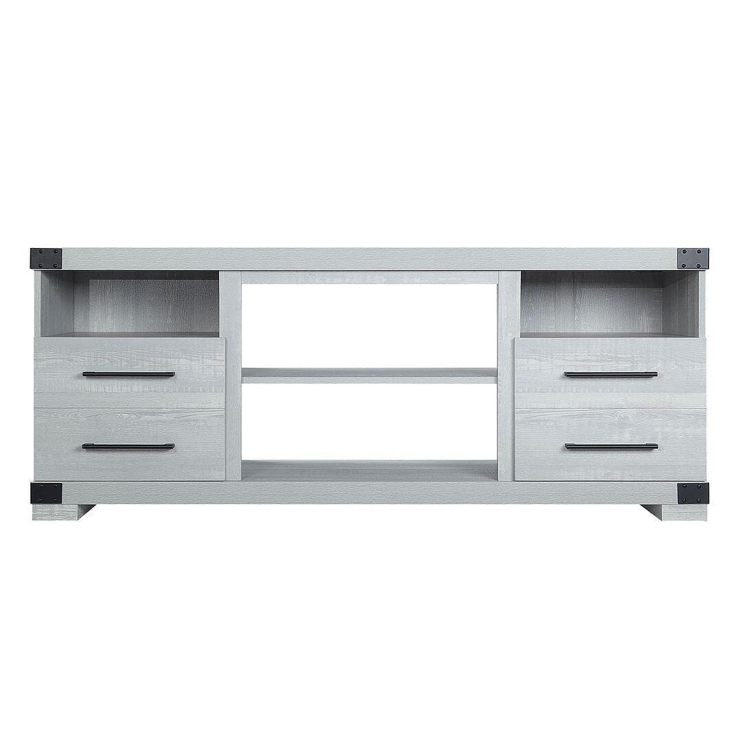 Manhattan Comfort Richmond 60" TV Stand, Gray, large