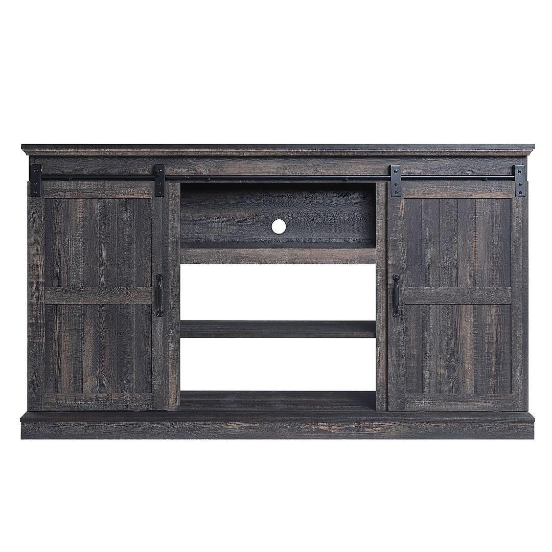 Manhattan Comfort Myrtle 60" TV Stand, Heavy Brown