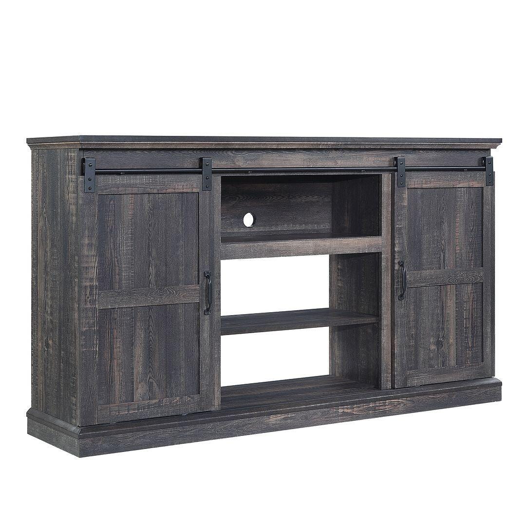 Manhattan Comfort Myrtle 60" TV Stand, Heavy Brown, large