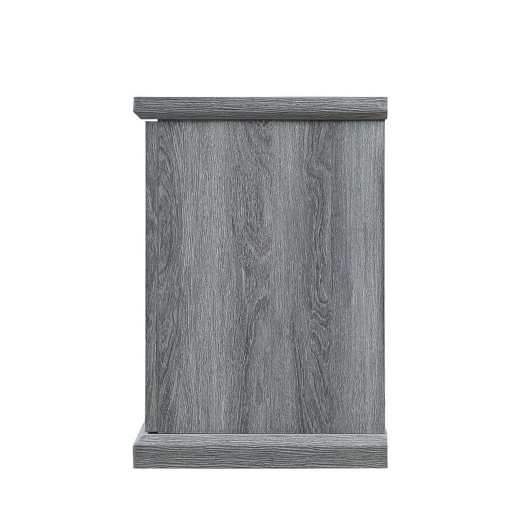 Manhattan Comfort Franklin 60" TV Stand, Gray, large