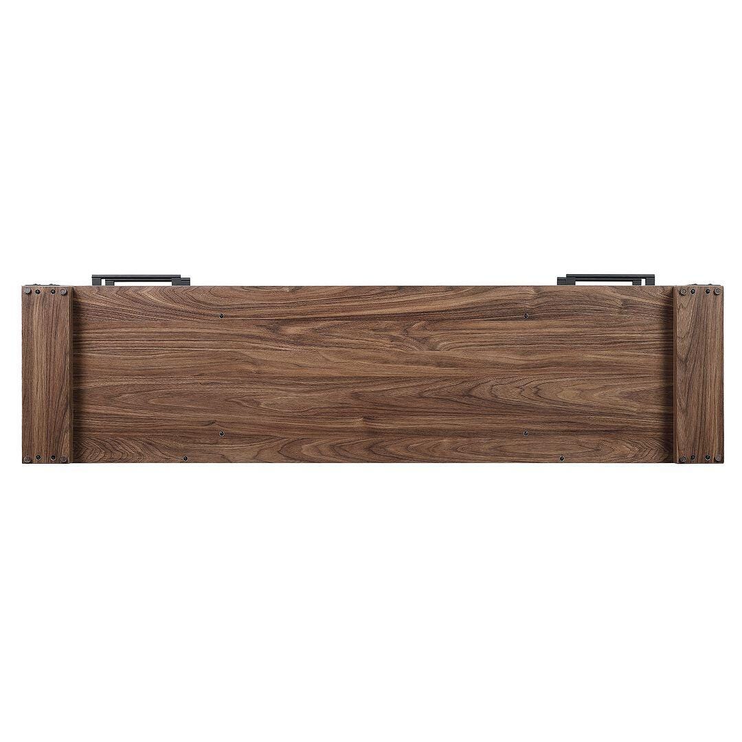 Manhattan Comfort Richmond 60" TV Stand, Brown, large