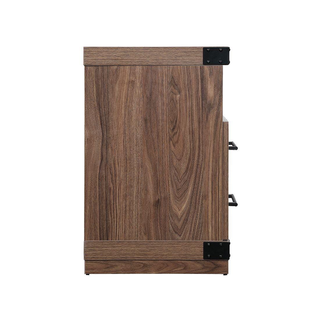 Manhattan Comfort Richmond 60" TV Stand, Brown, large