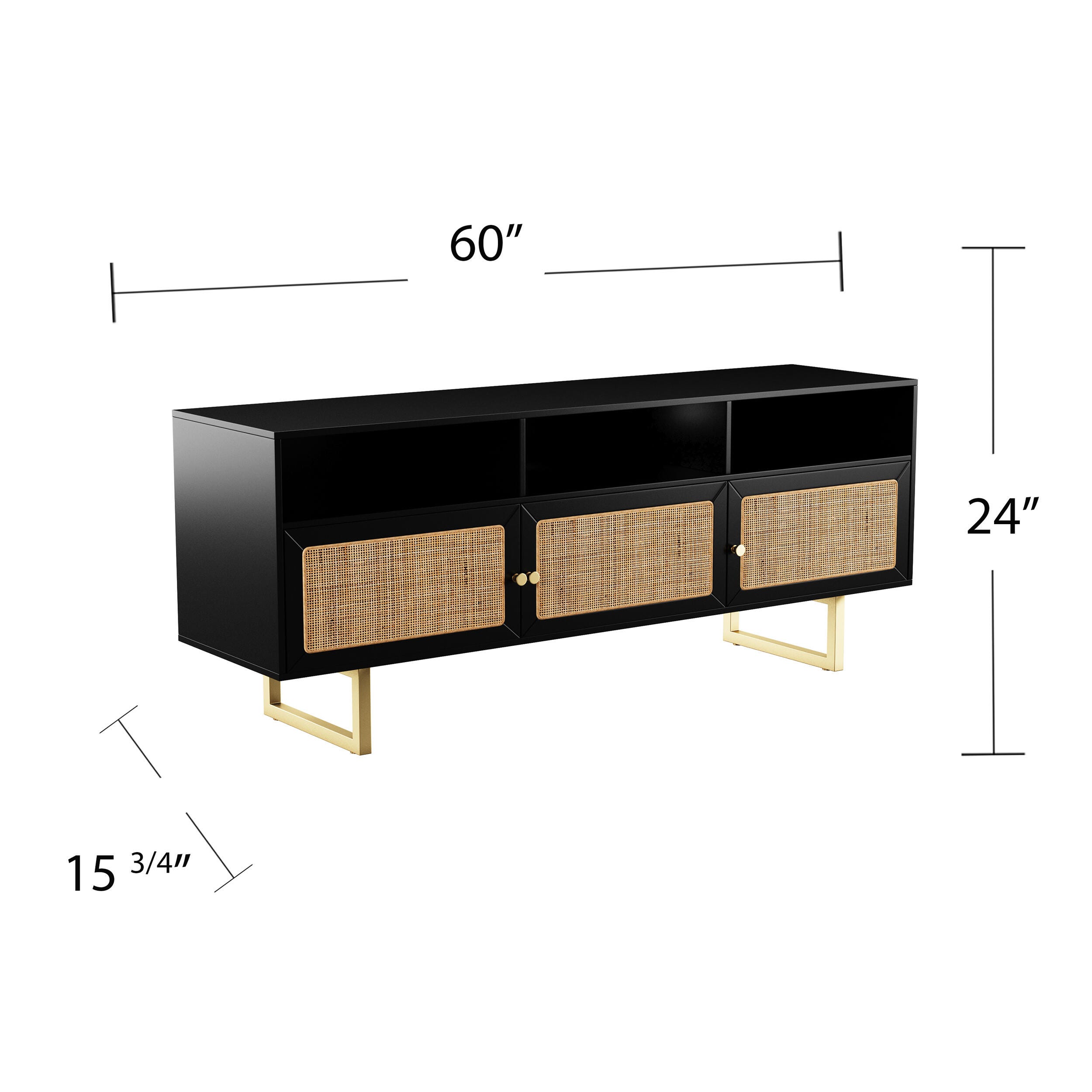 SEI Furniture Tennari TV Stand, , large
