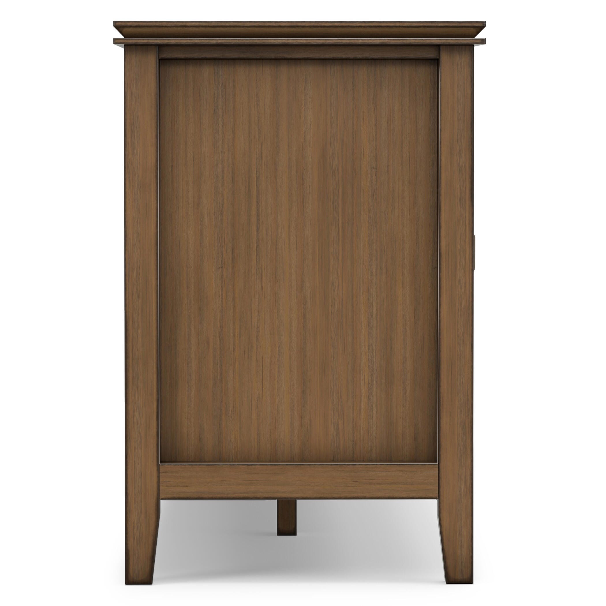 Simpli Home Artisan 72" TV Media Stand, Rustic Natural Aged Brown, large