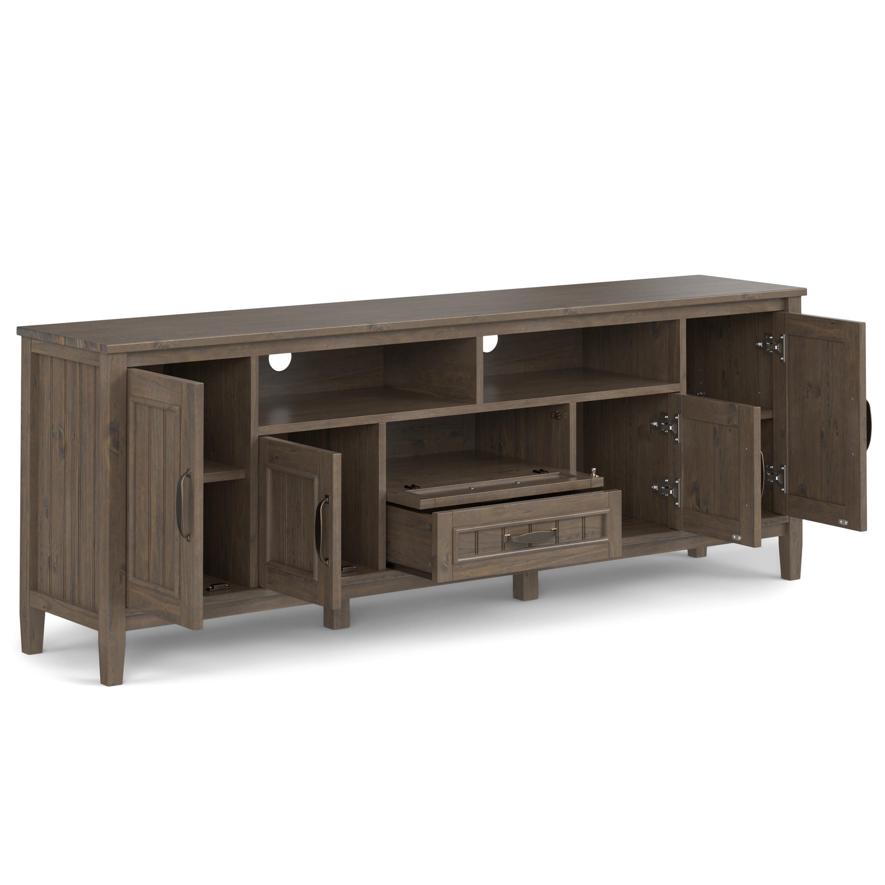 Simpli Home Lev 72" TV Media Stand, , large