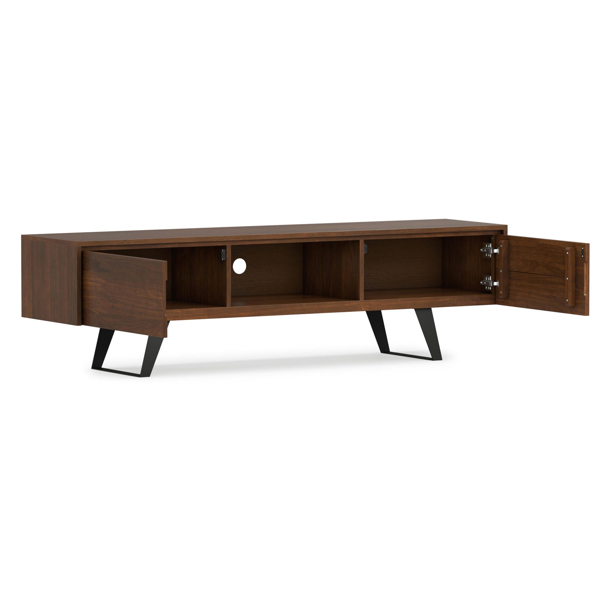 Simpli Home Lowry 72" TV Media Stand, , large
