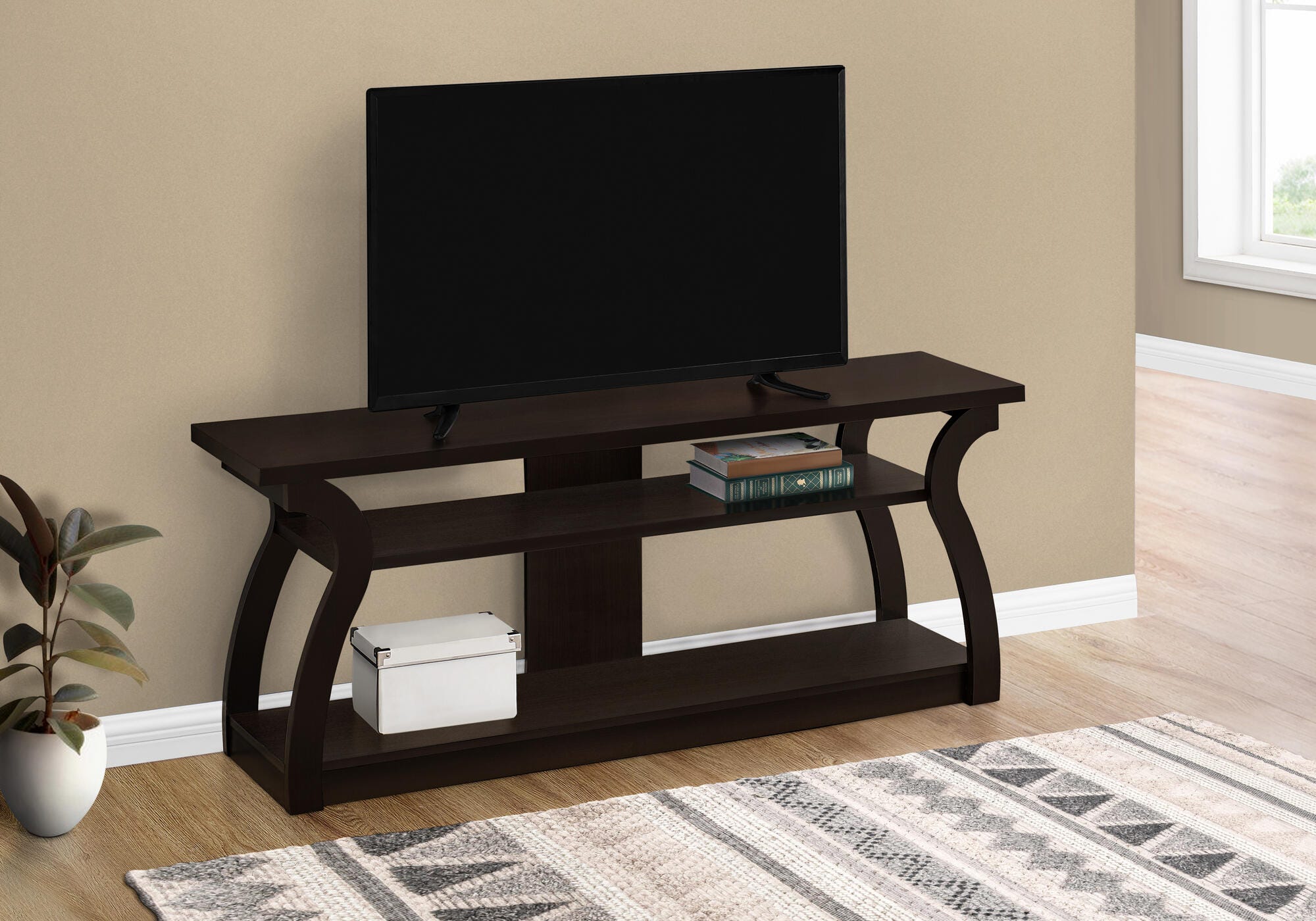 Monarch Specialties 60" TV Stand, , large