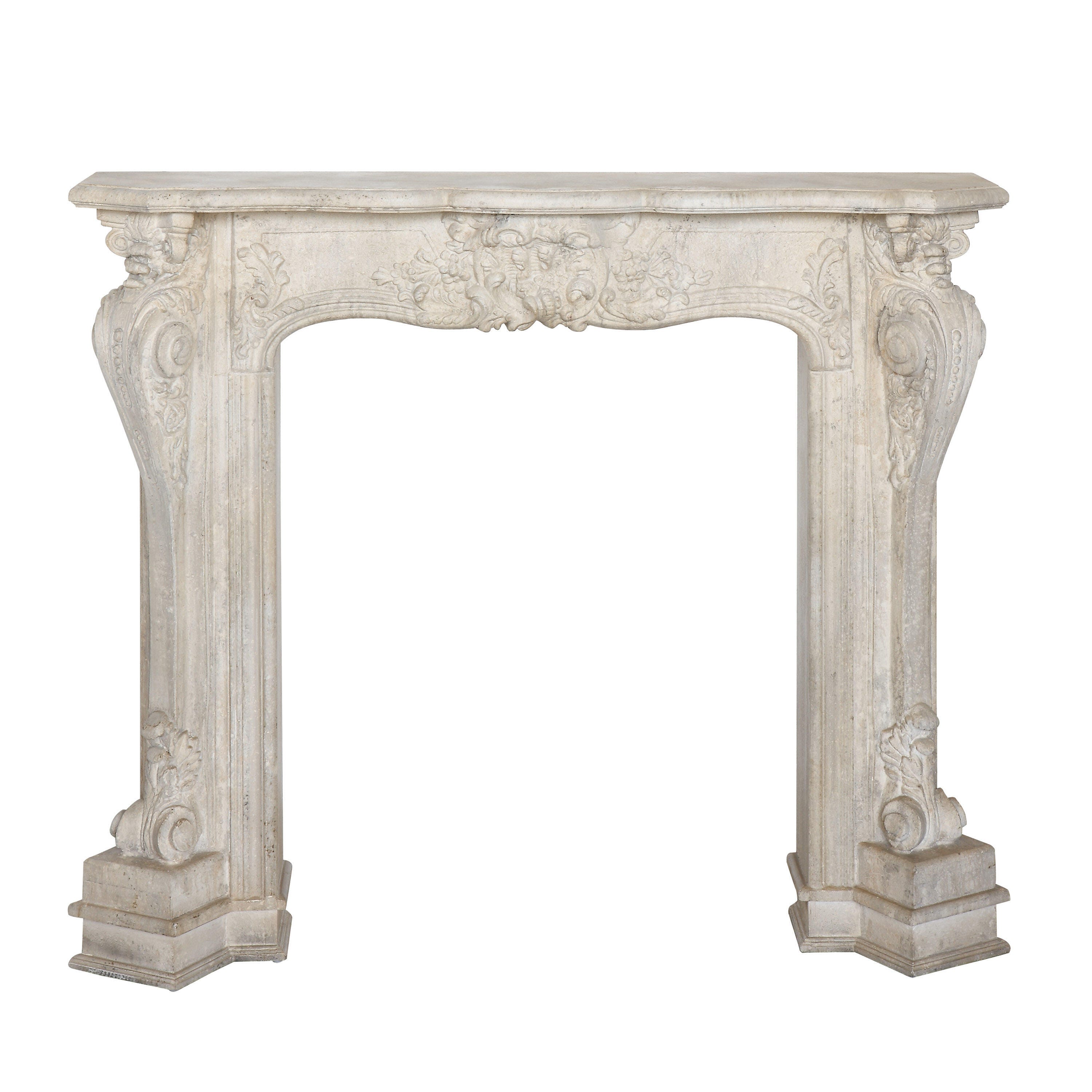 Creative Co-Op Decorative Wood Firepl...