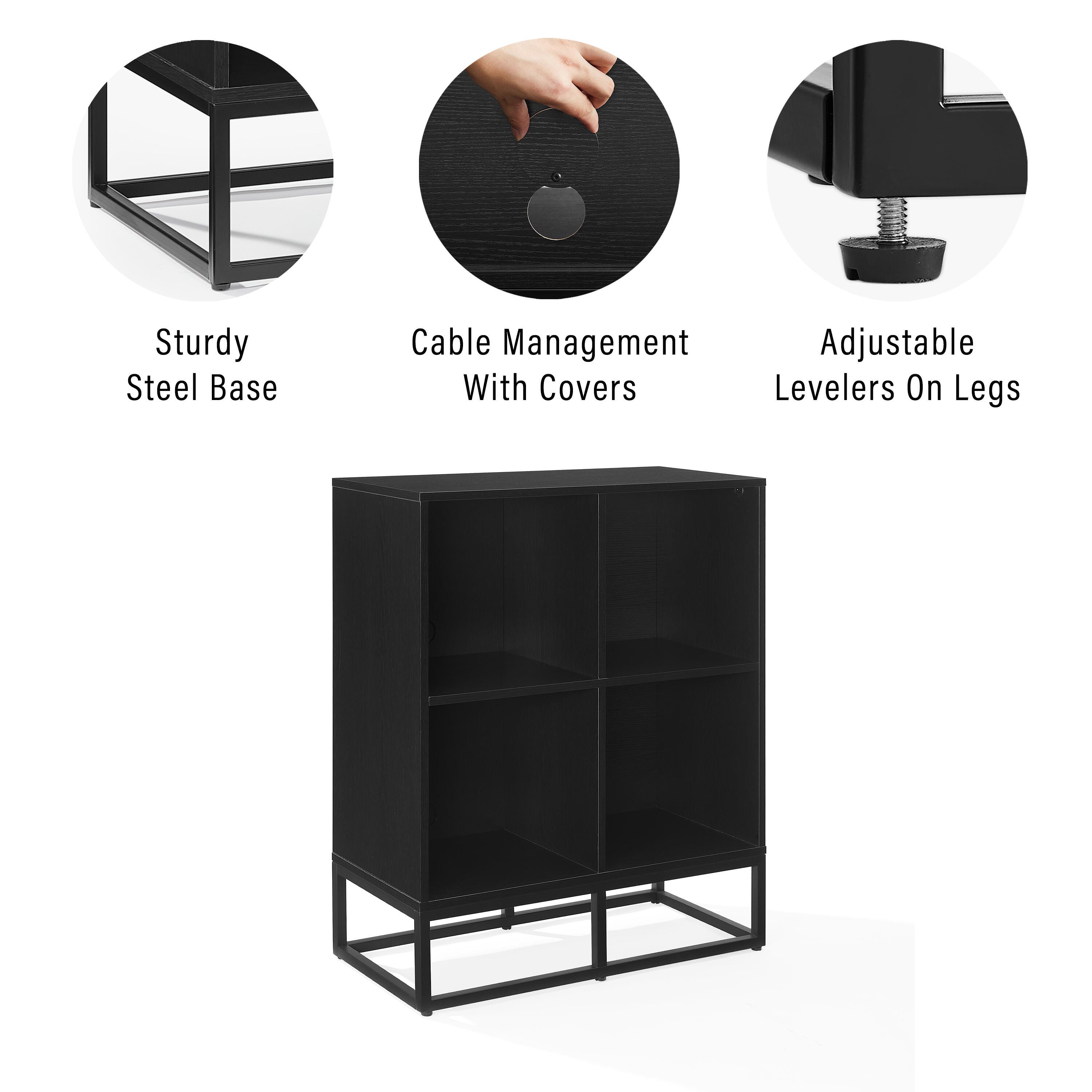 Crosley Furniture Enzo Bookcase, , large