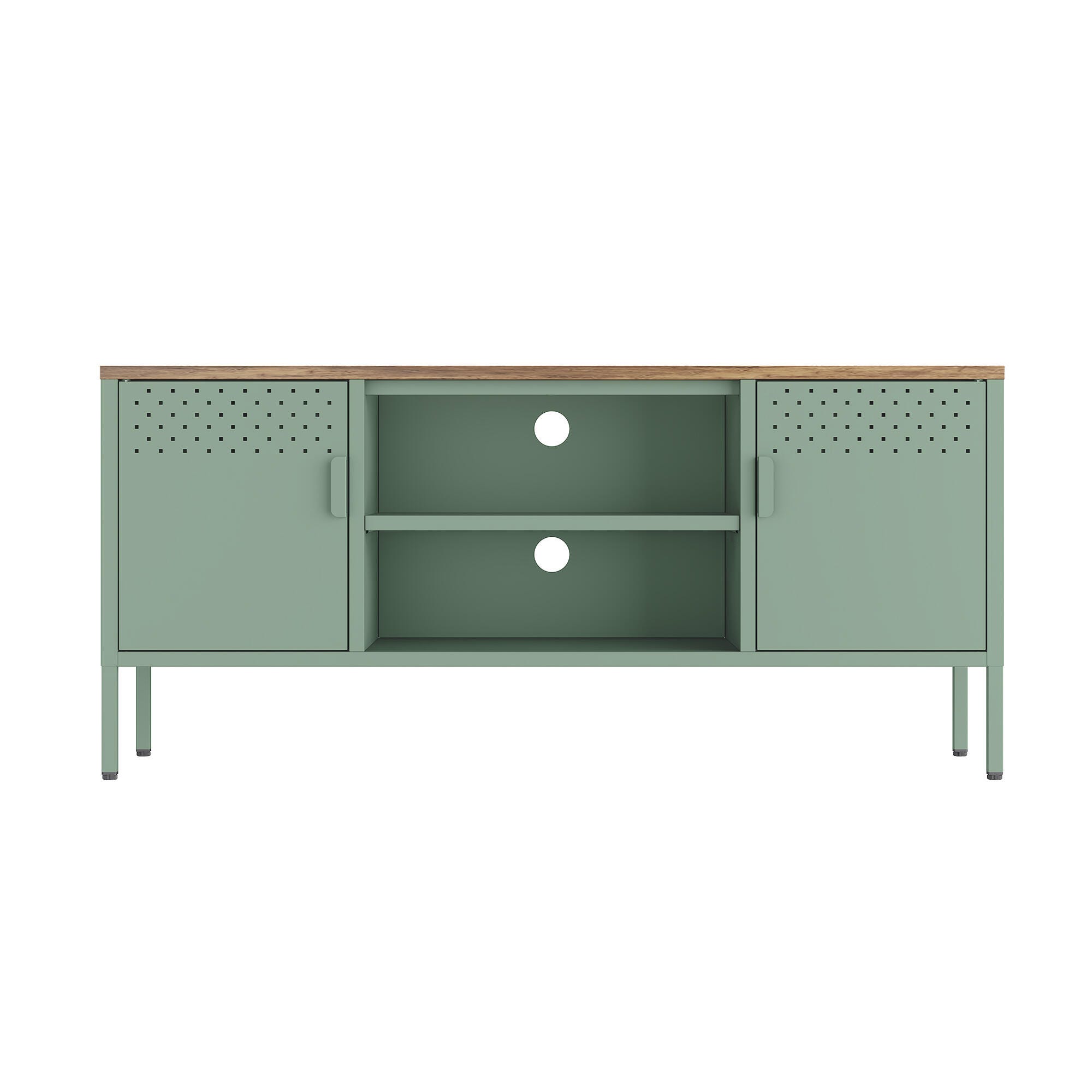 Manhattan Comfort Landen 47" TV Stand, Green, large