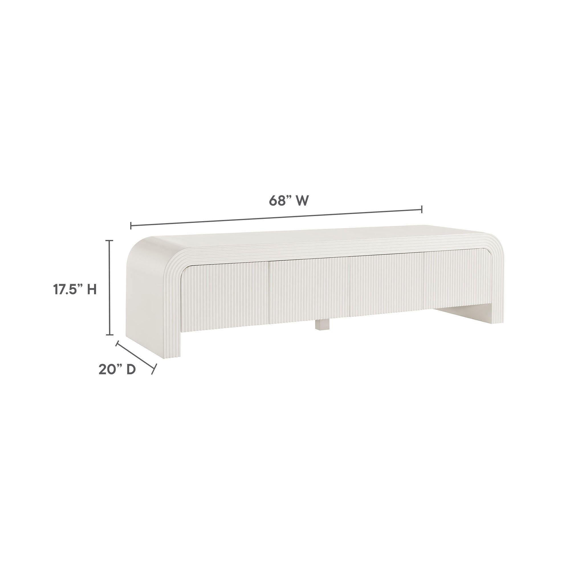 Modway Waterflute 68" TV Stand, , large