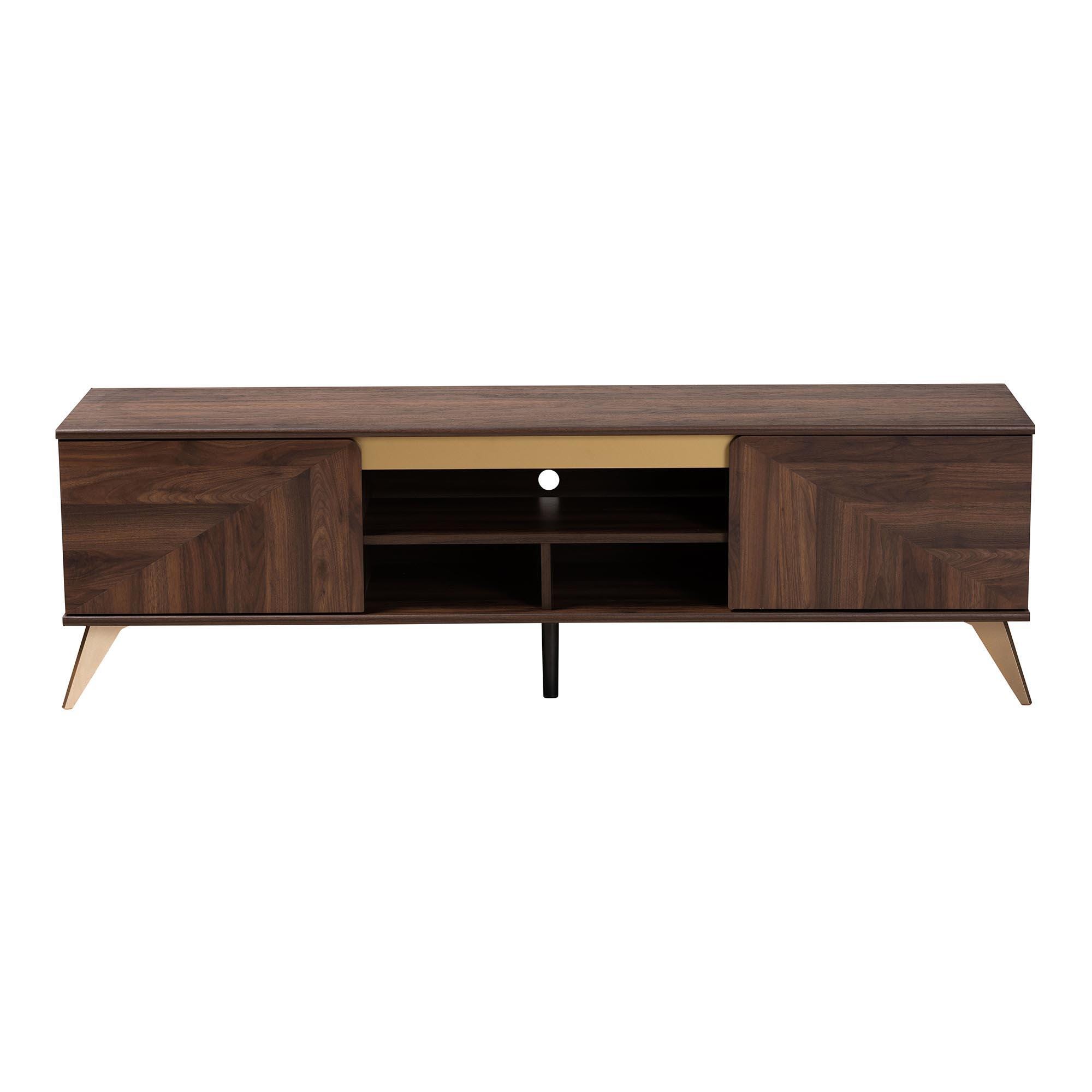 Baxton Studio Graceland 61" TV Stand, , large
