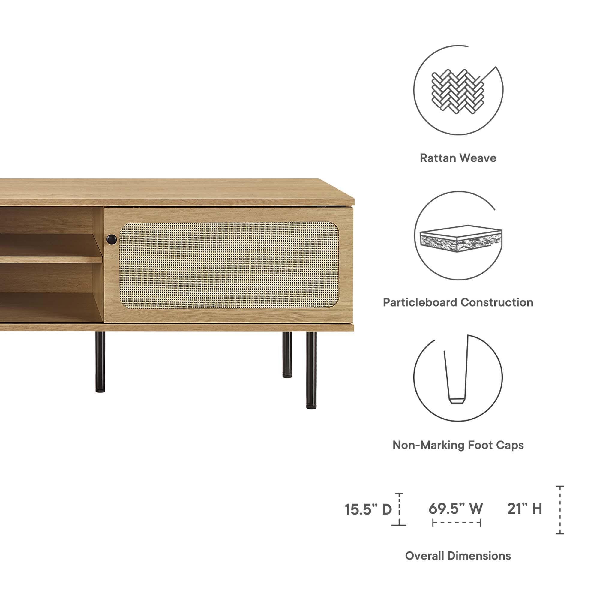Modway Cambria 70" TV Stand, , large