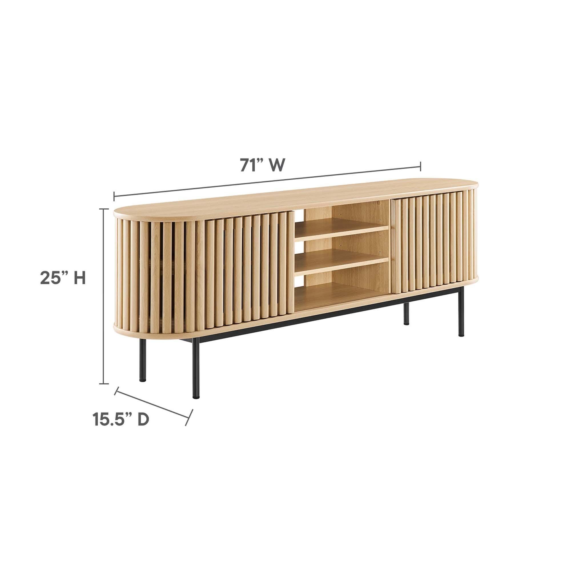 Modway Fortitude 71" TV Stand, , large