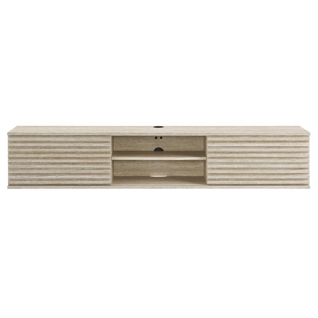 Modway Render 71" Wall Mount TV Stand