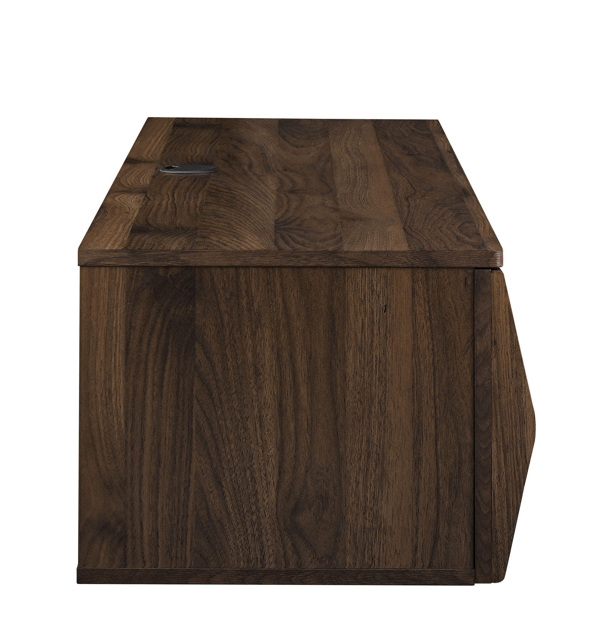 Modway Vaughn 64" TV Stand, Walnut, large