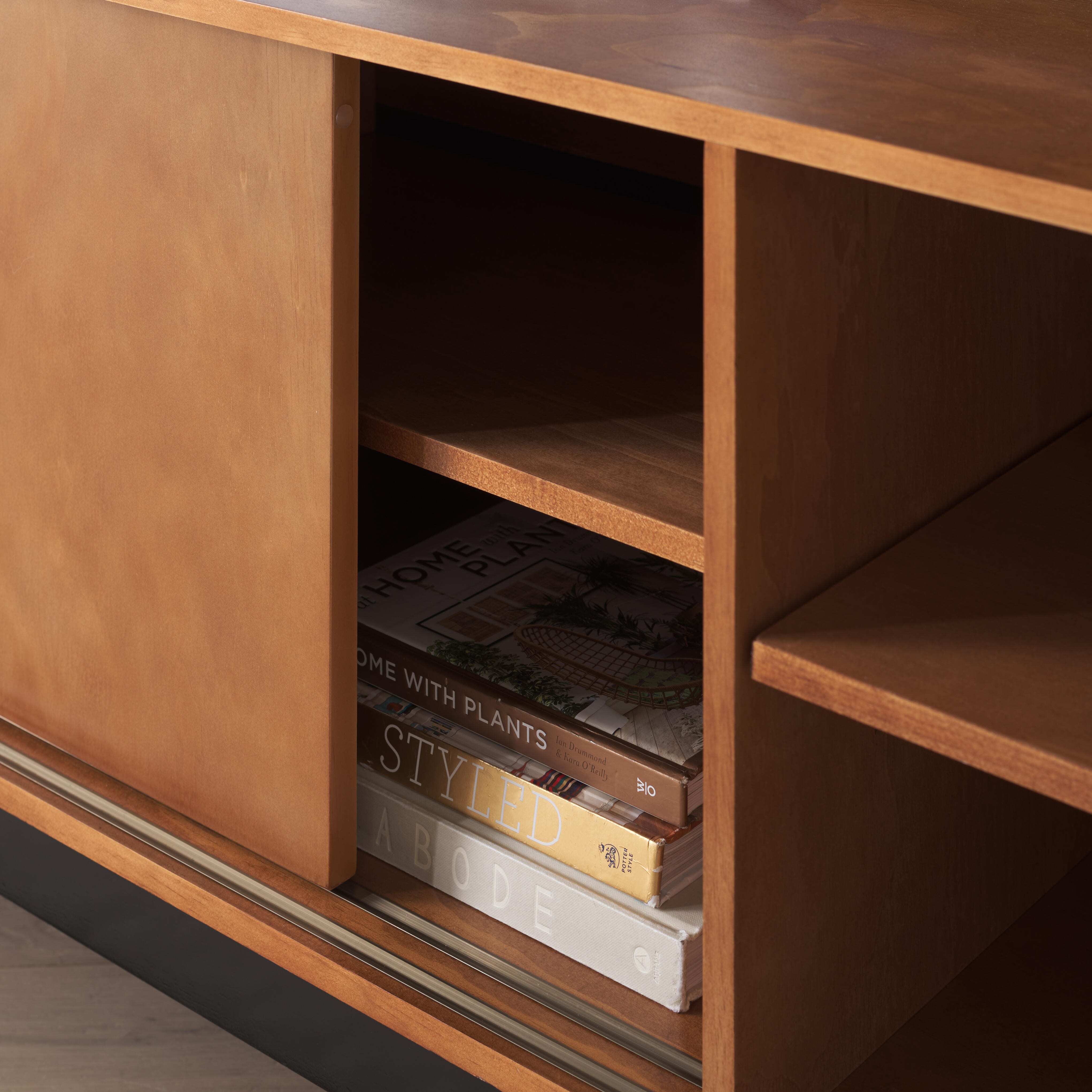 SEI Mainebury 63" TV Stand, , large