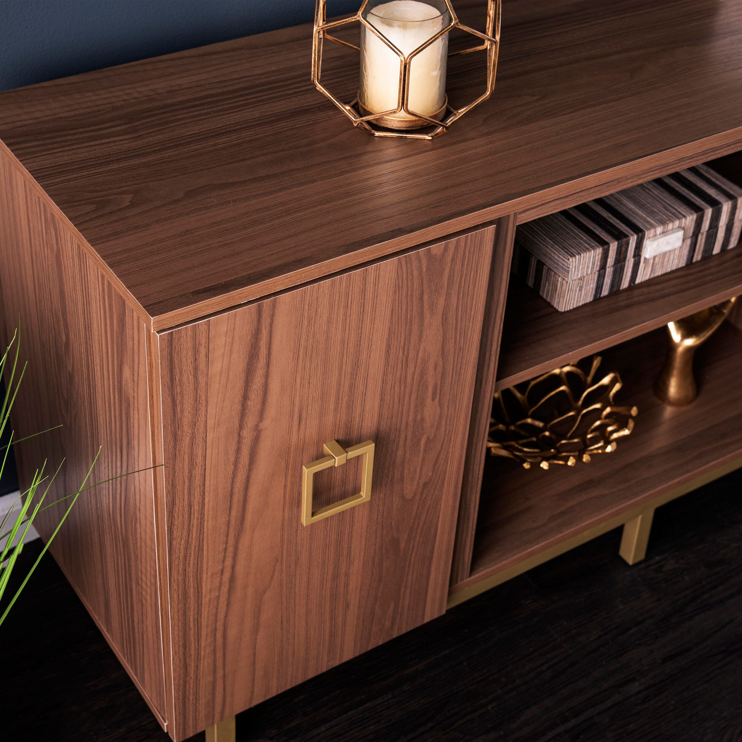 SEI Yorkville 54" TV Stand, , large