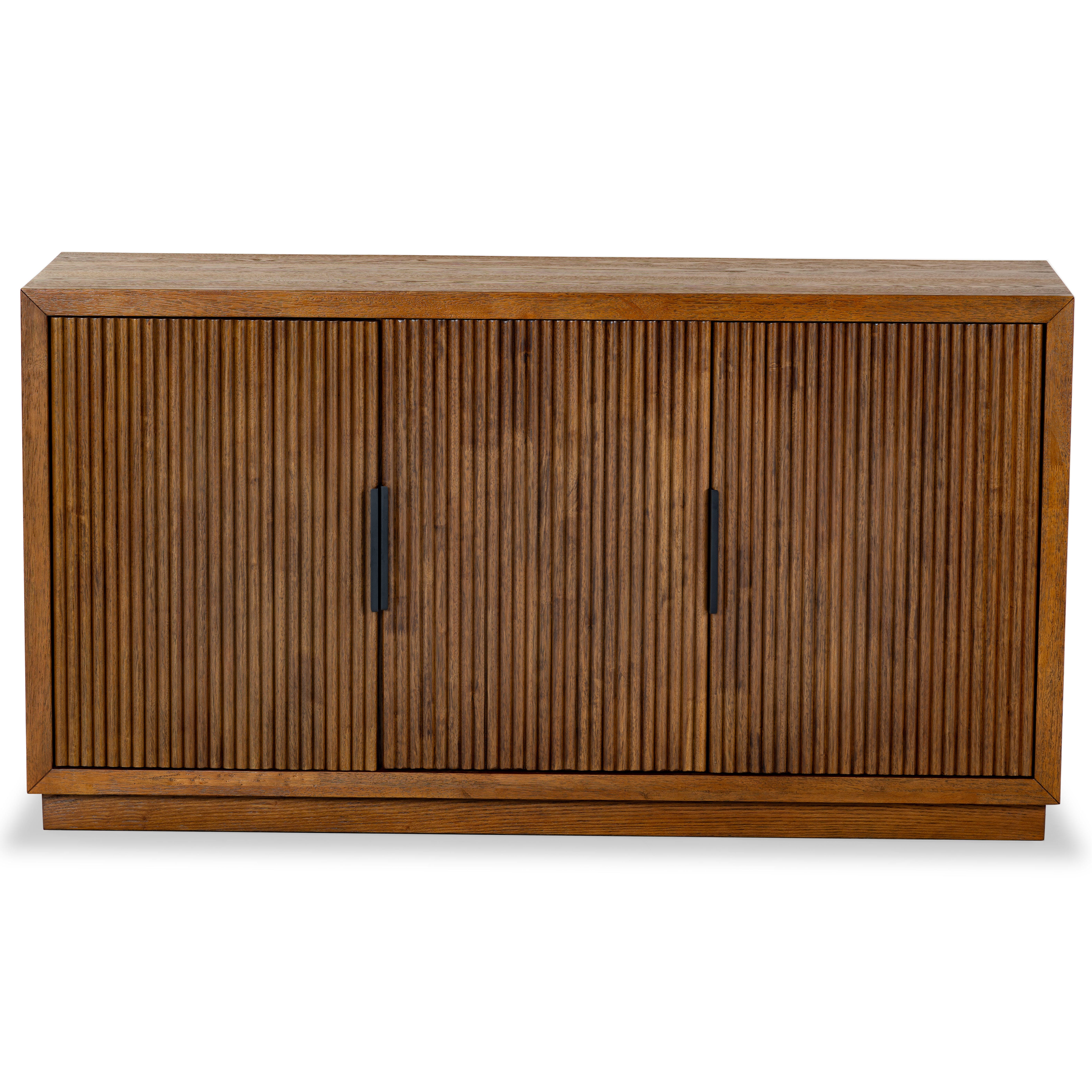 Safavieh Shelbie Sideboard, Medium Oak/Black, large