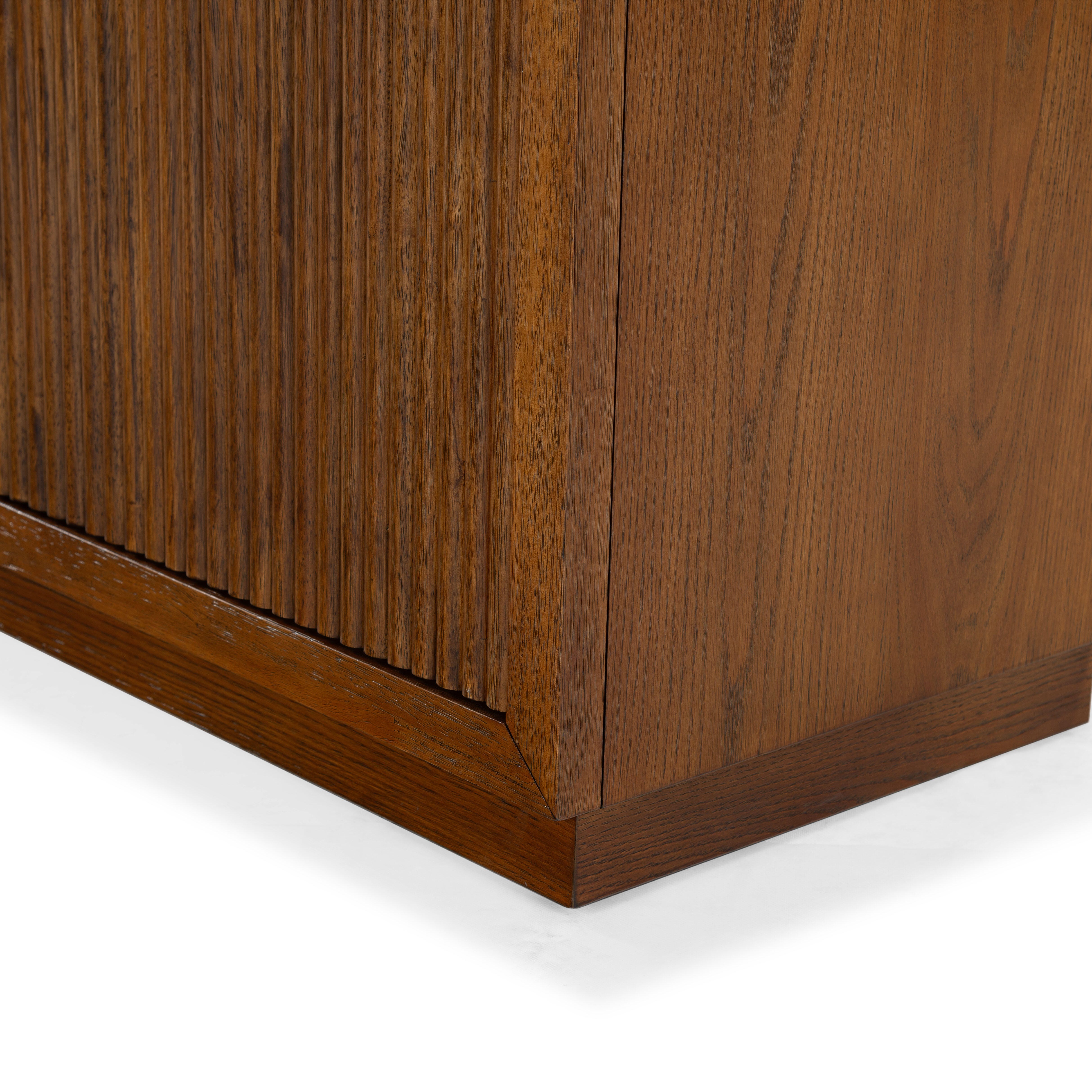 Safavieh Shelbie Sideboard, Medium Oak/Black, large