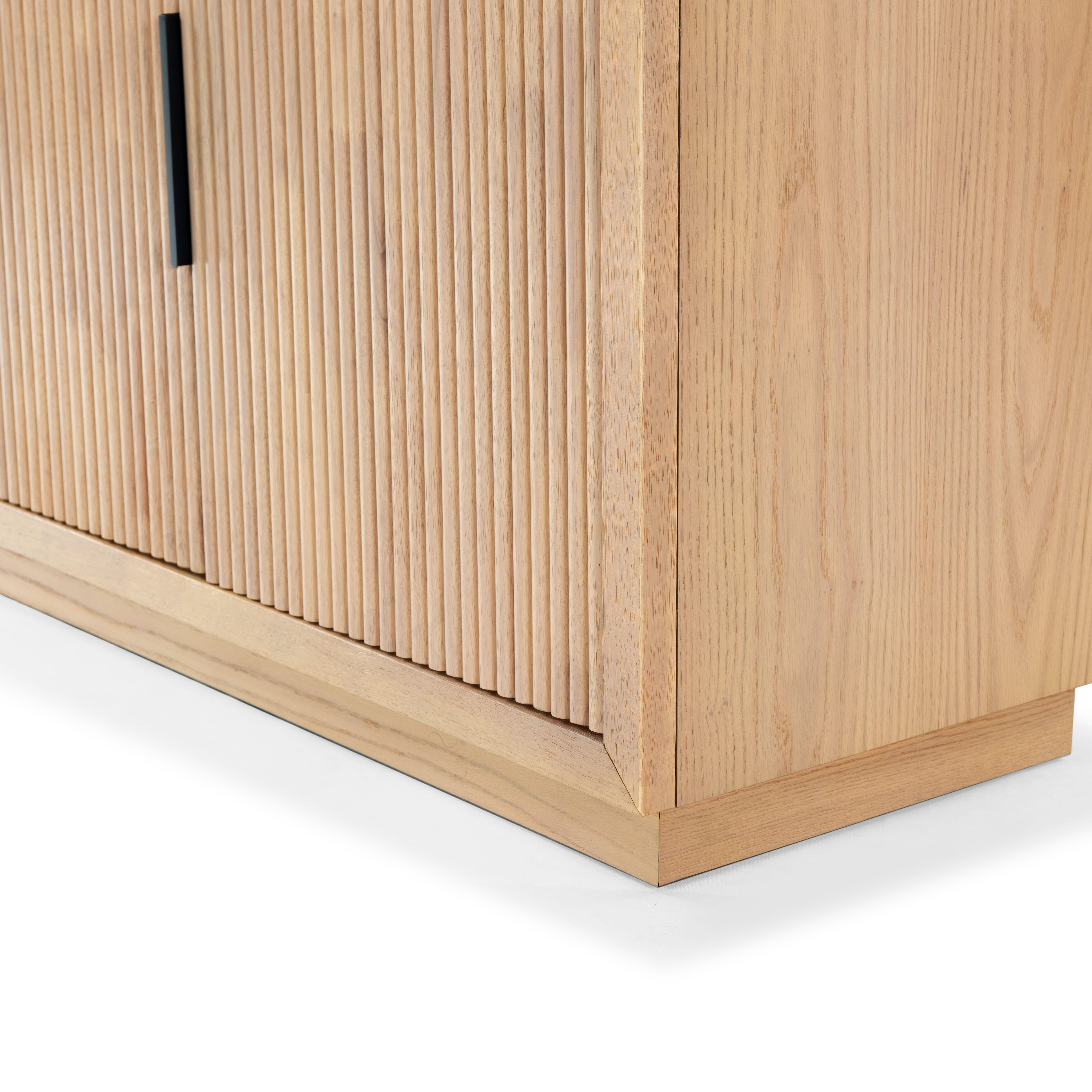 Safavieh Shelbie Sideboard, Oak/Black, large