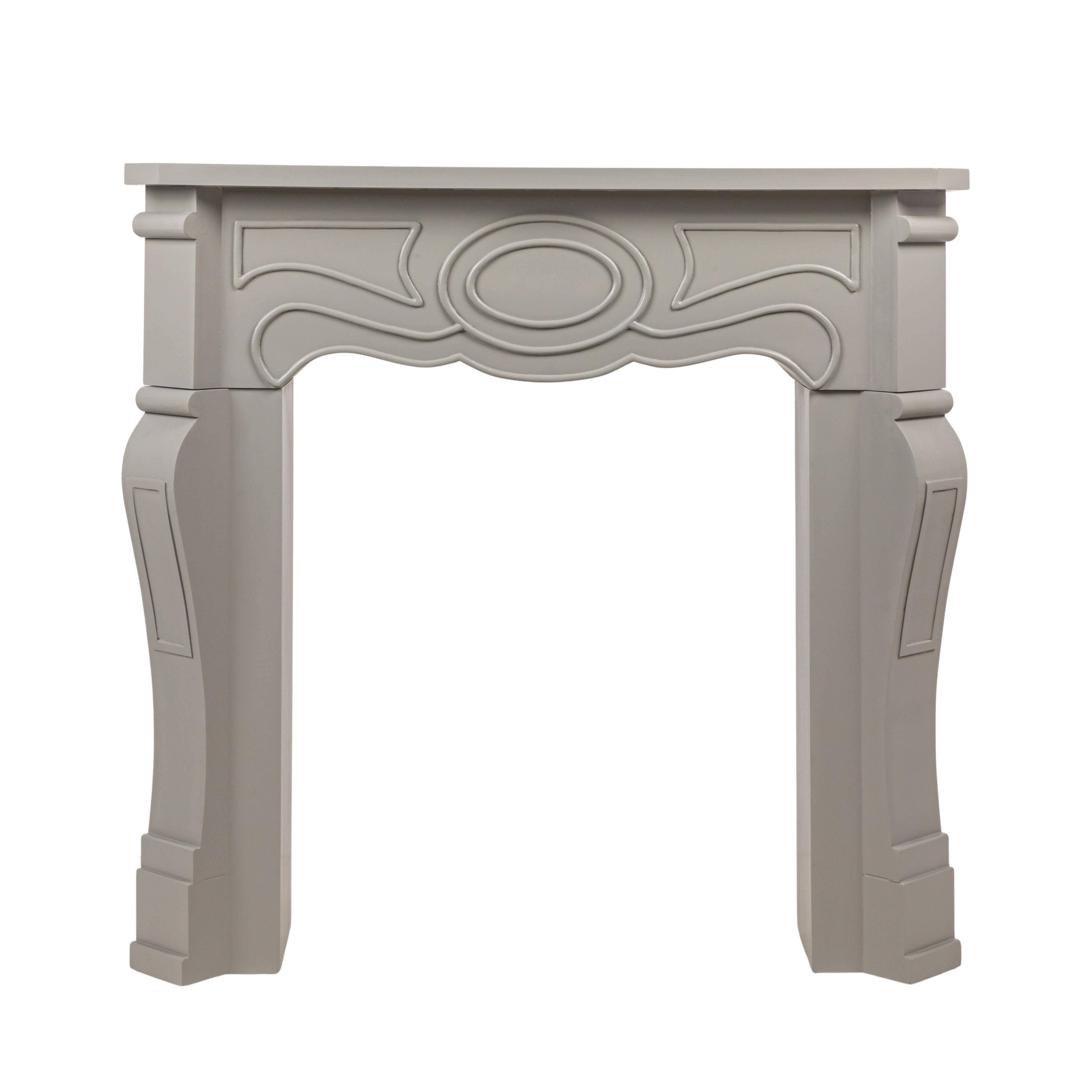 Storied Home 37" Electric Fireplace Mantel, , large