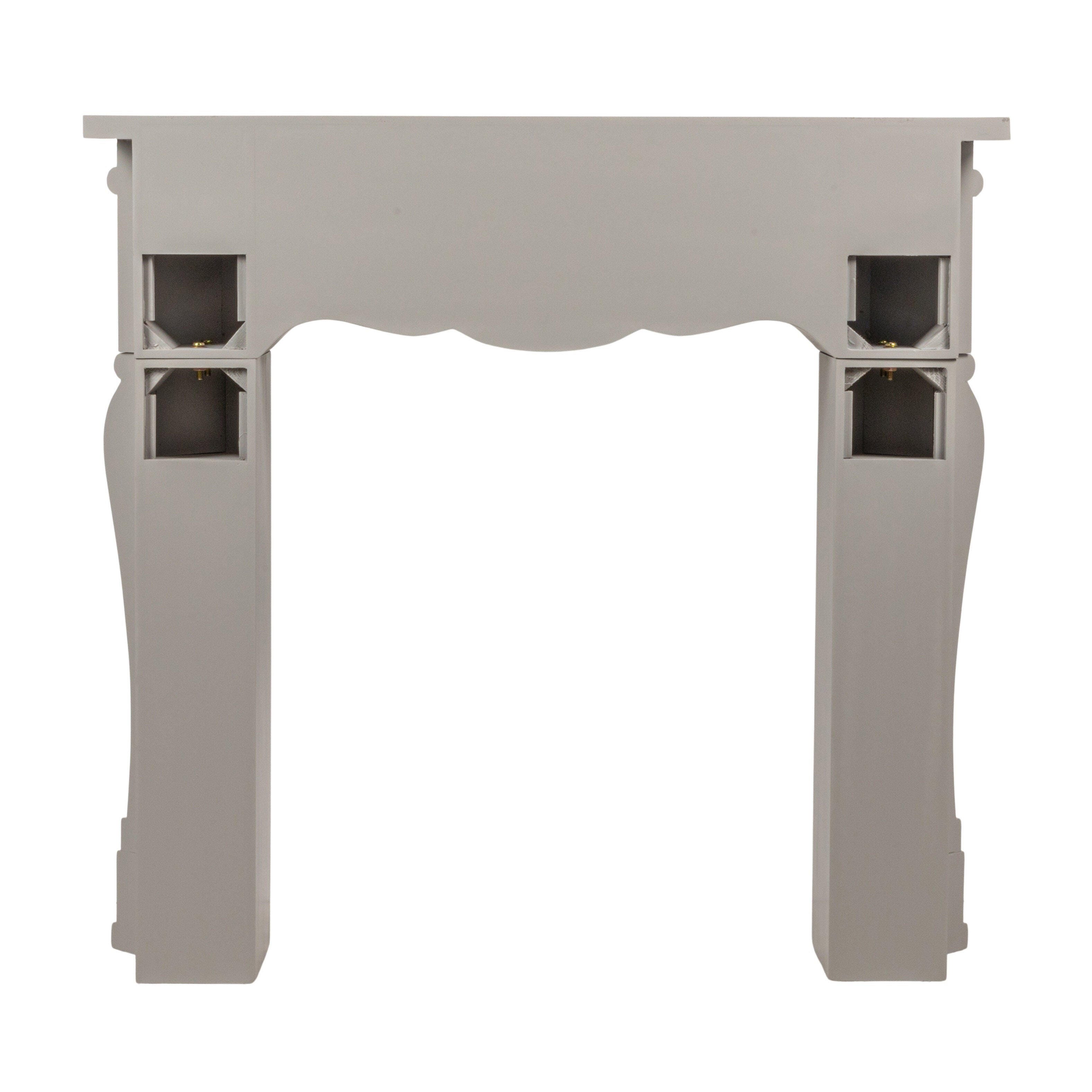 Storied Home 37" Electric Fireplace Mantel, , large
