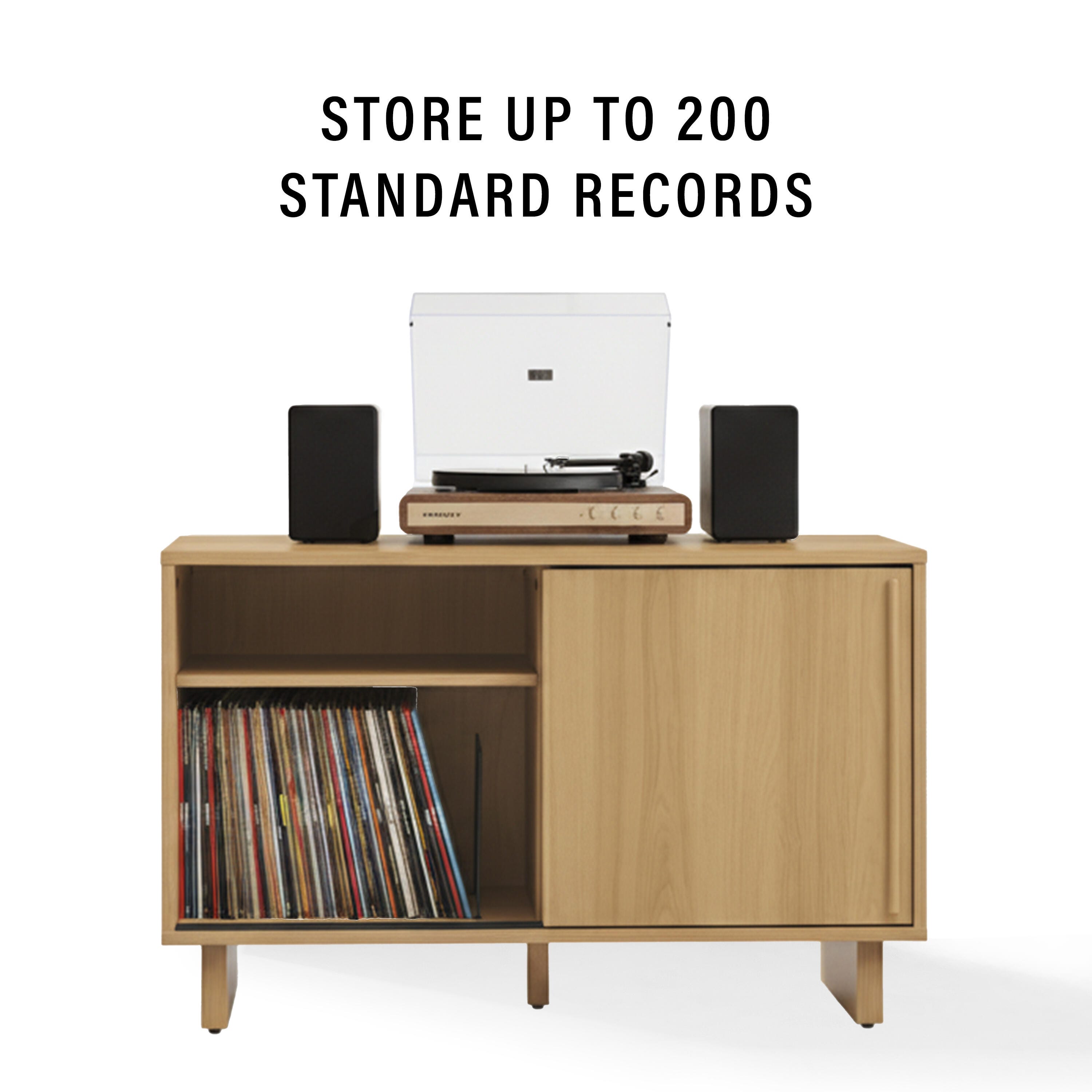 Crosley Furniture Gemma 45" Record Player Cabinet, , large