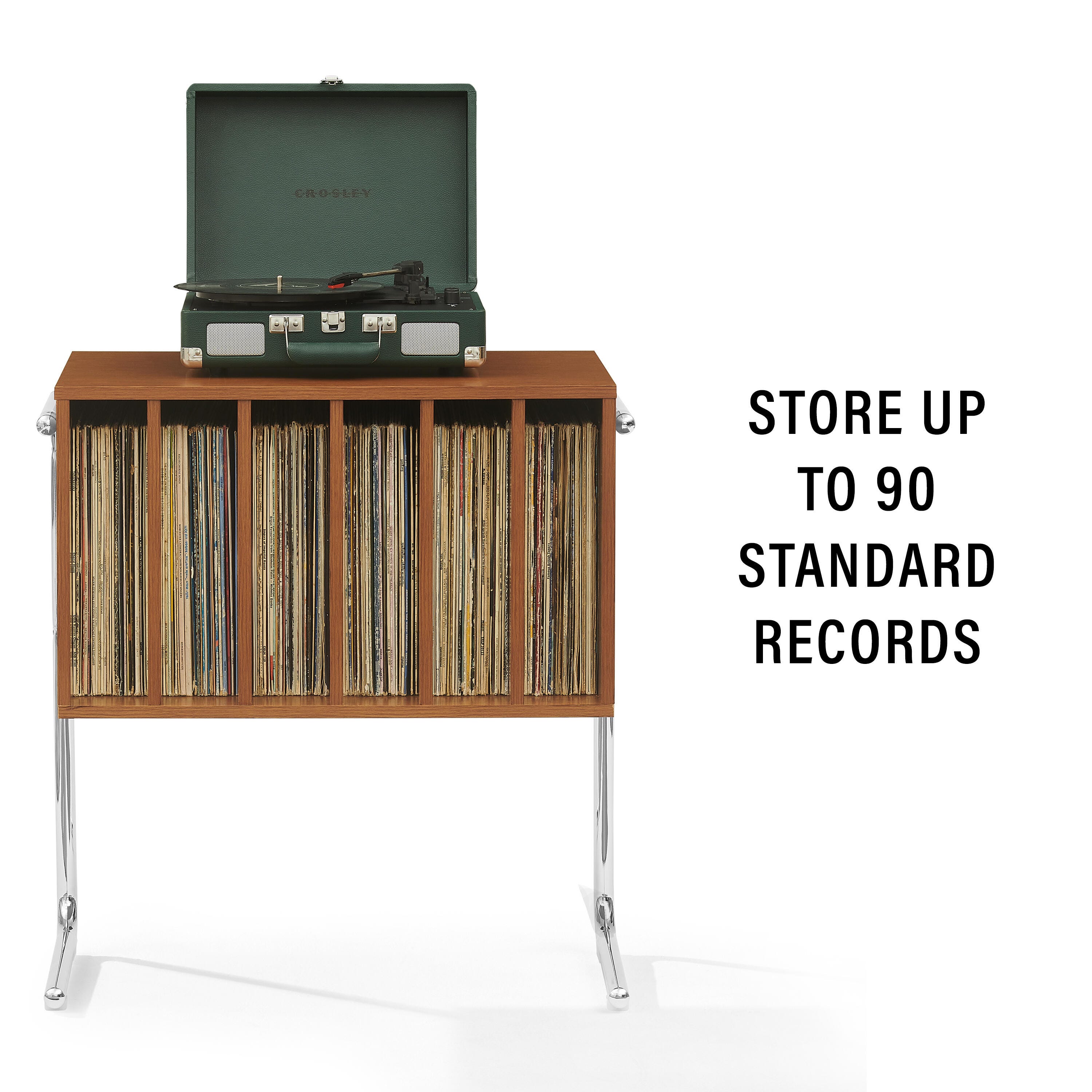 Crosley Furniture Lily 27" Record Player Stand, , large